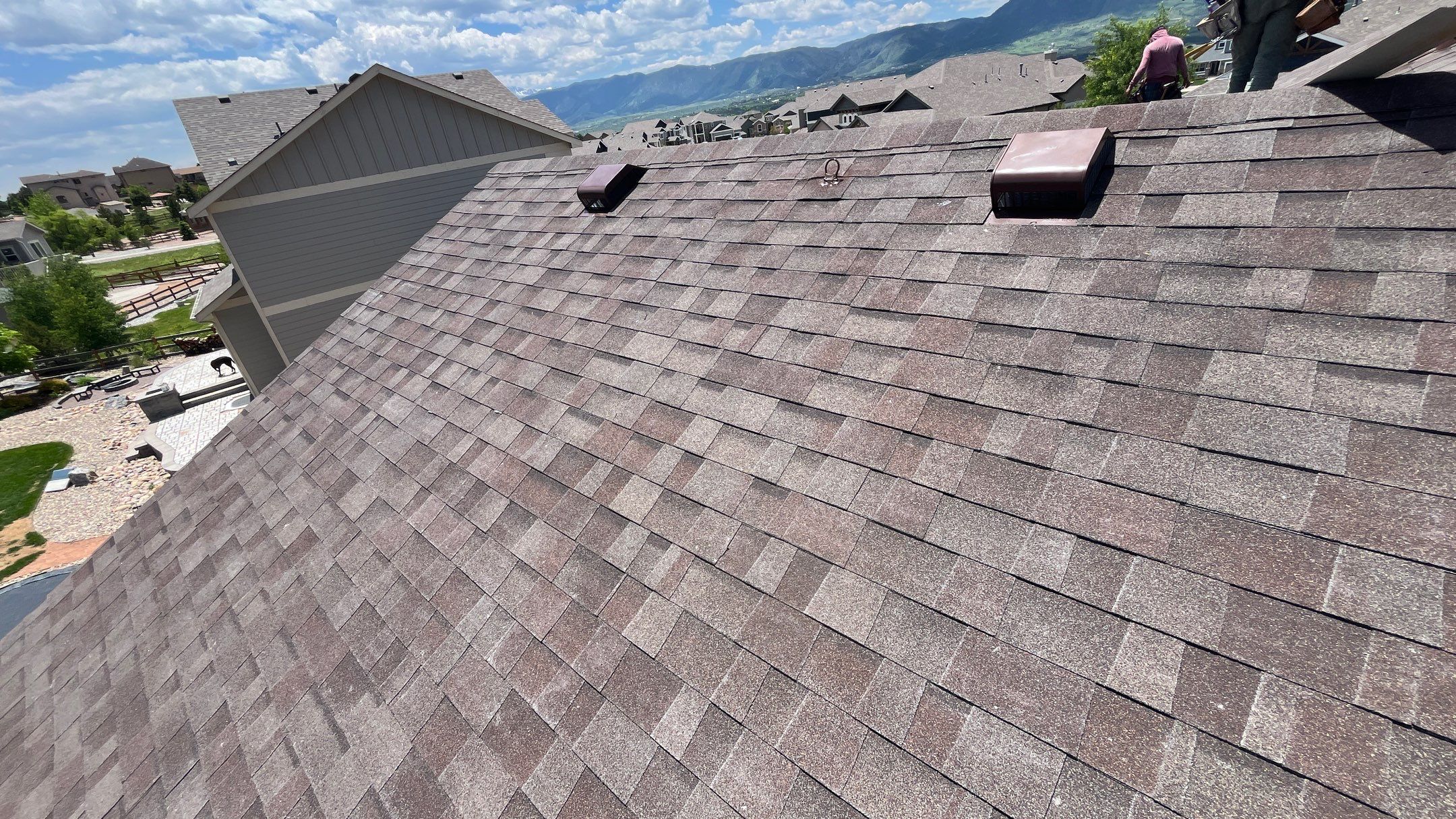 Night Blue Circle, Monument CO- Roof Replacement by Petrali Roofing