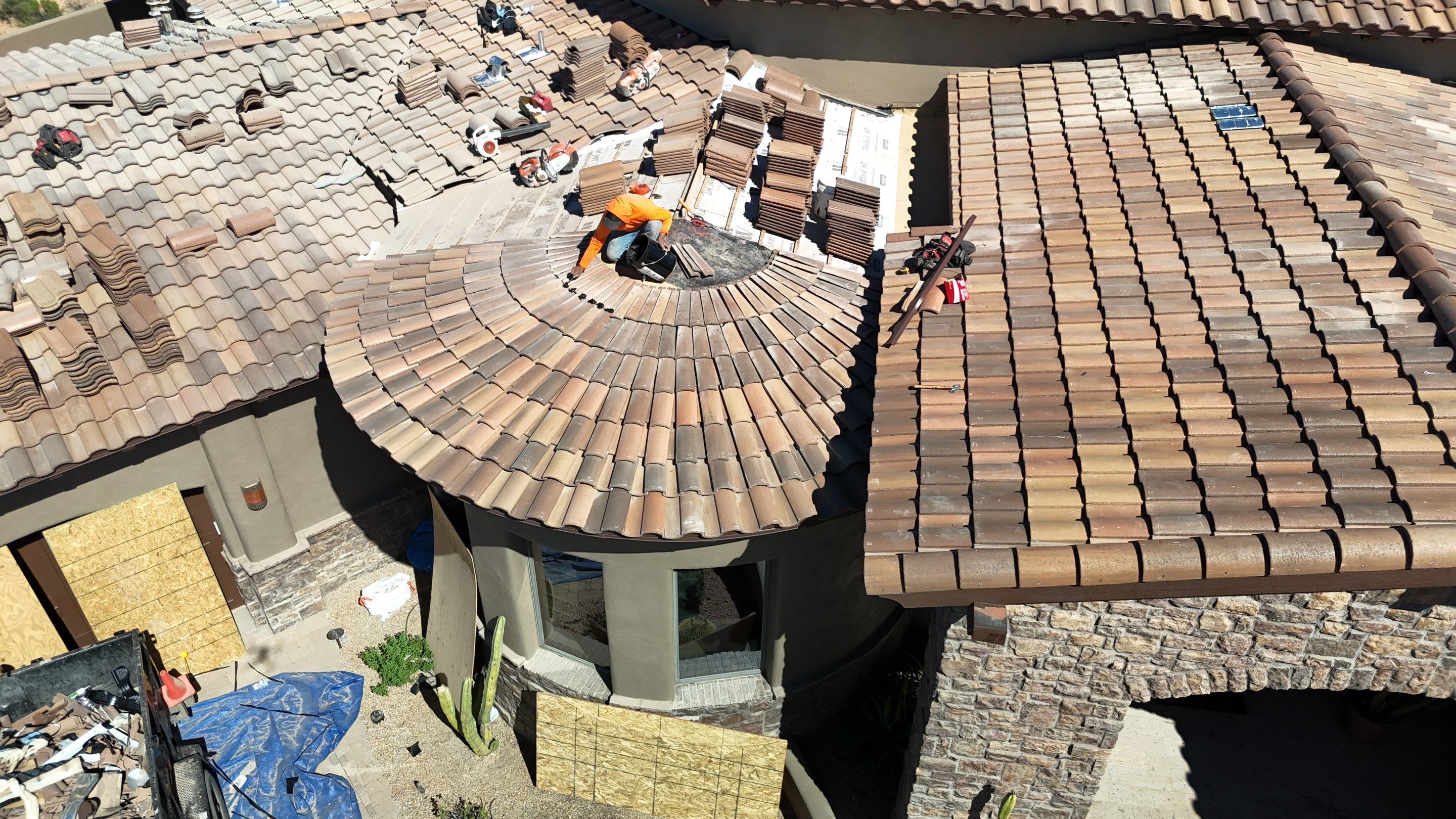 Project in Scottsdale by Saint Roofing