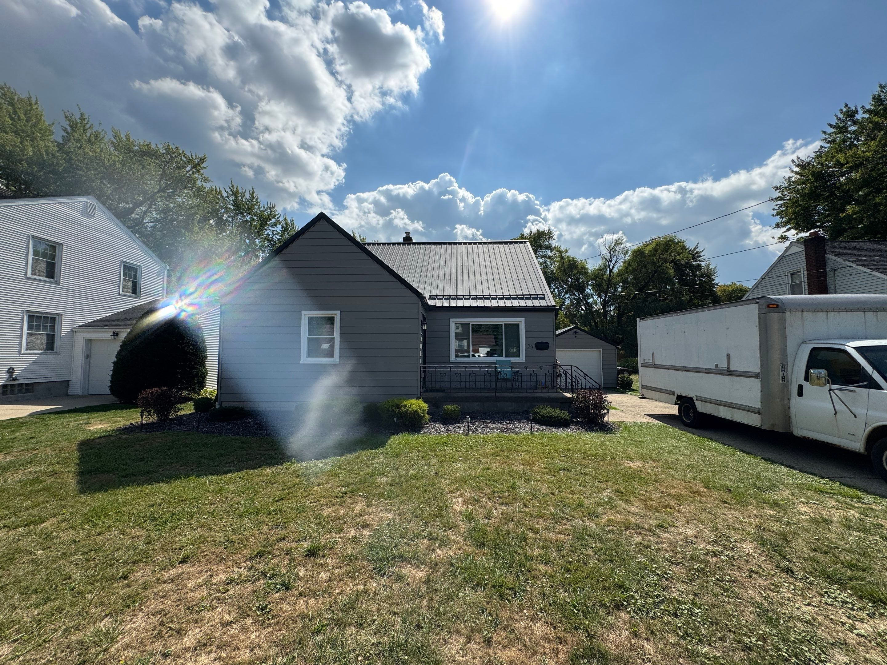 5 Star Metal Crinkle Finish in Black & 6" Black Gutters by Pally Roofing