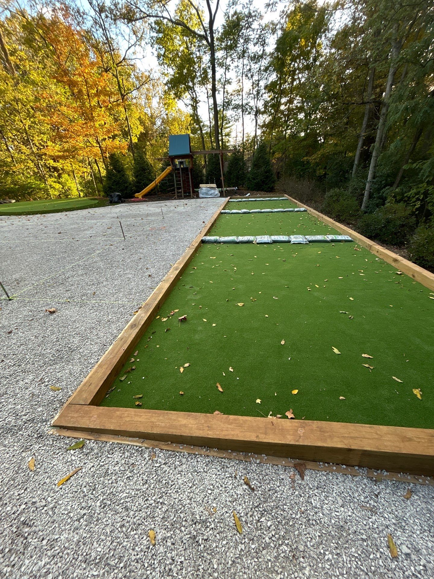 Custom Synthetic Backyard Dream in Cincinnati by Southwest Greens Midwest