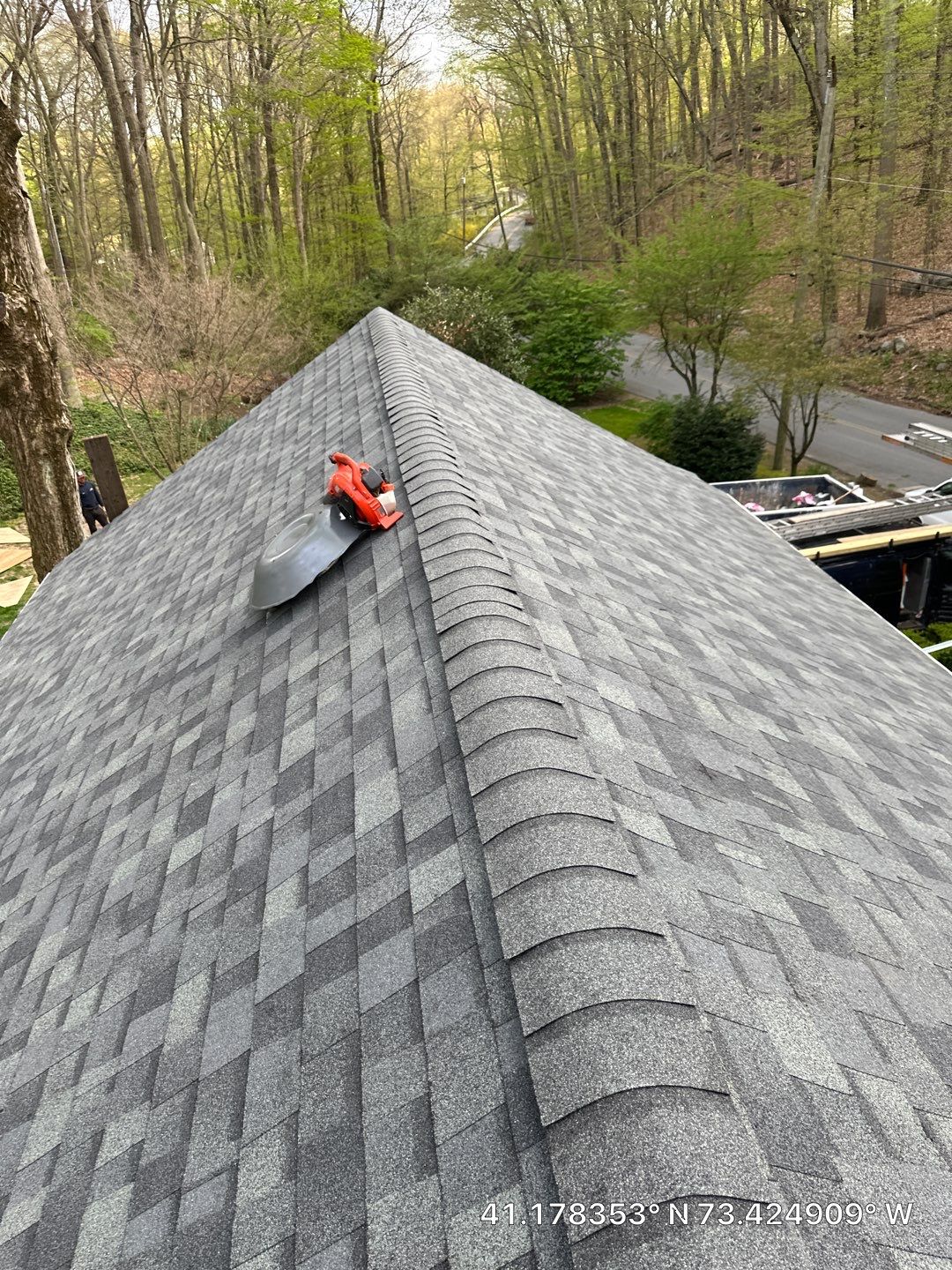 Residential Roofing Installation using Owens Corning TruDefinition Duration - Estate Gray by A Plus Exterior