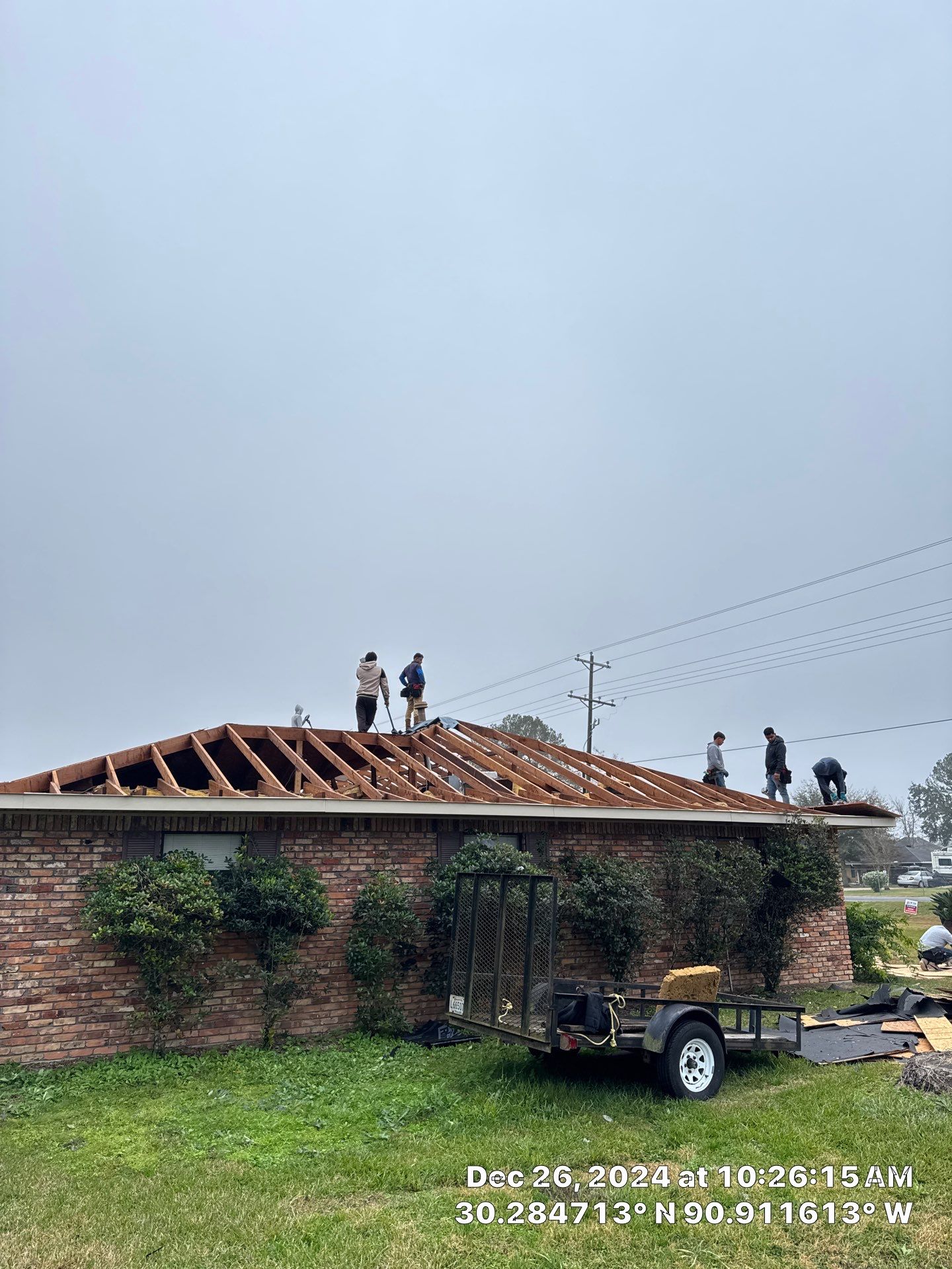 Residential Roof and Deck Replacement. by Top Team Construction