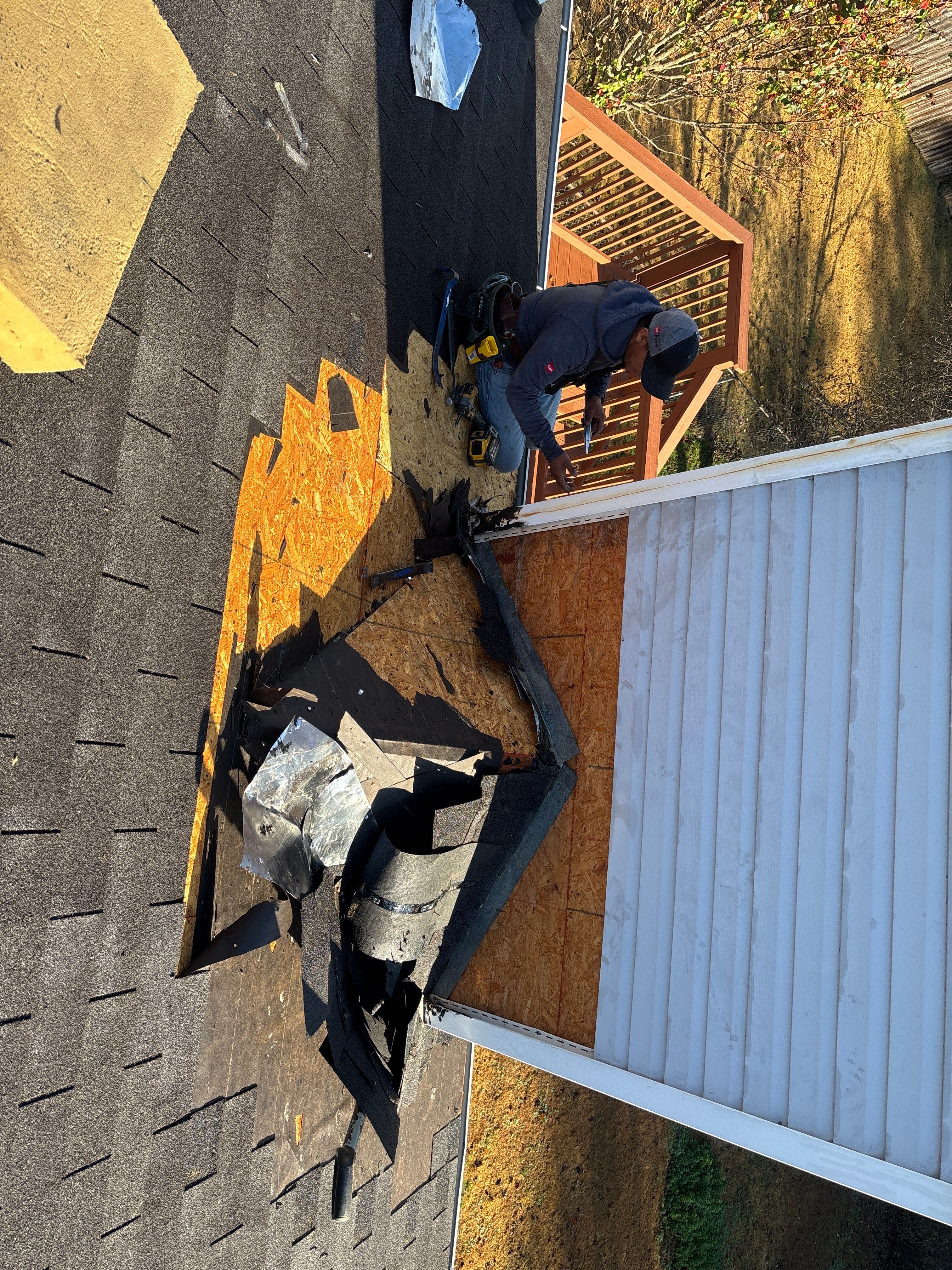 Wrong Installation  by Deerfield Roofing LLC