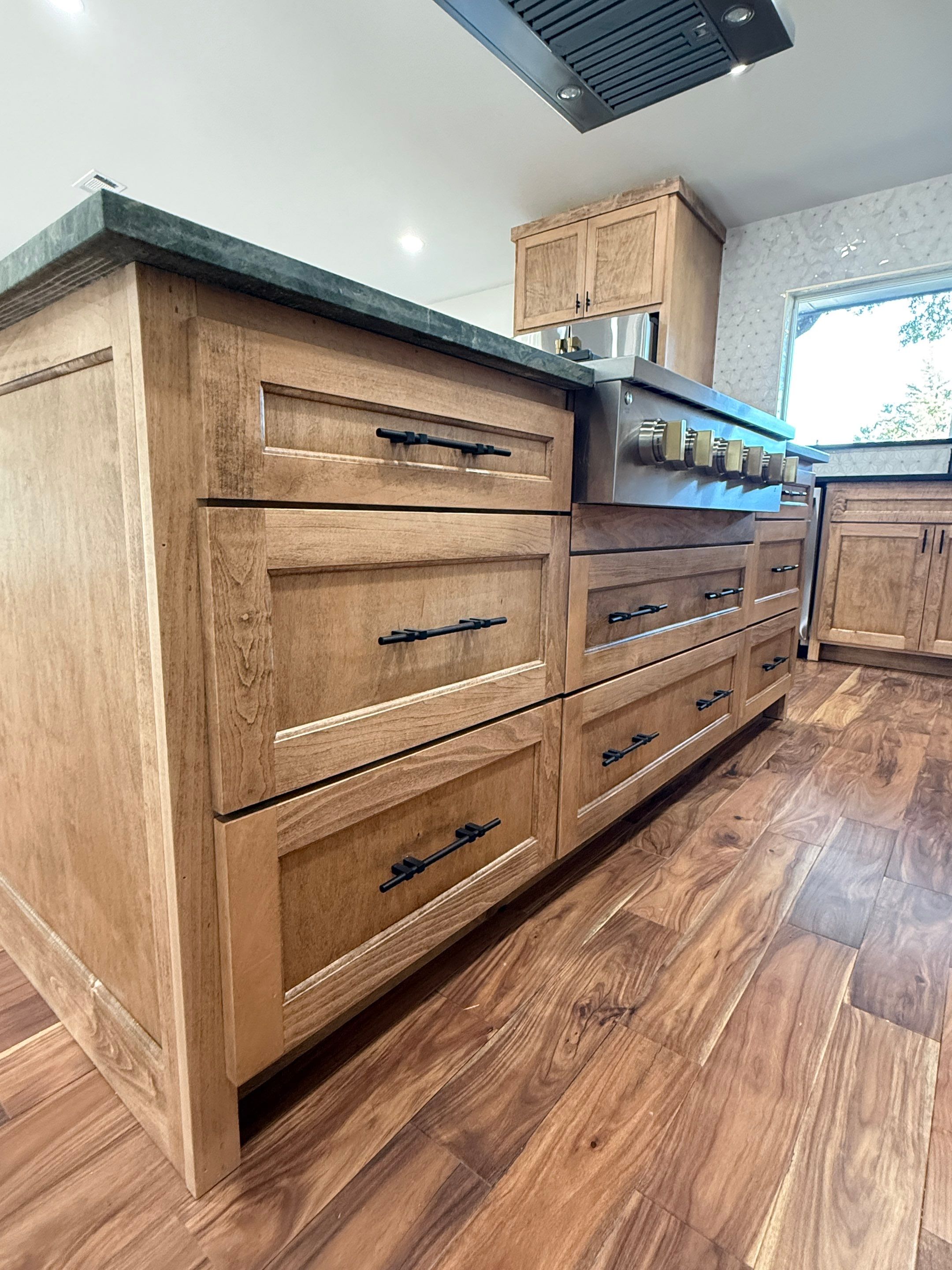 Custom Kitchen Remodel & Load Bearing Wall Removal: Dallas, TX by C3 Custom Builds