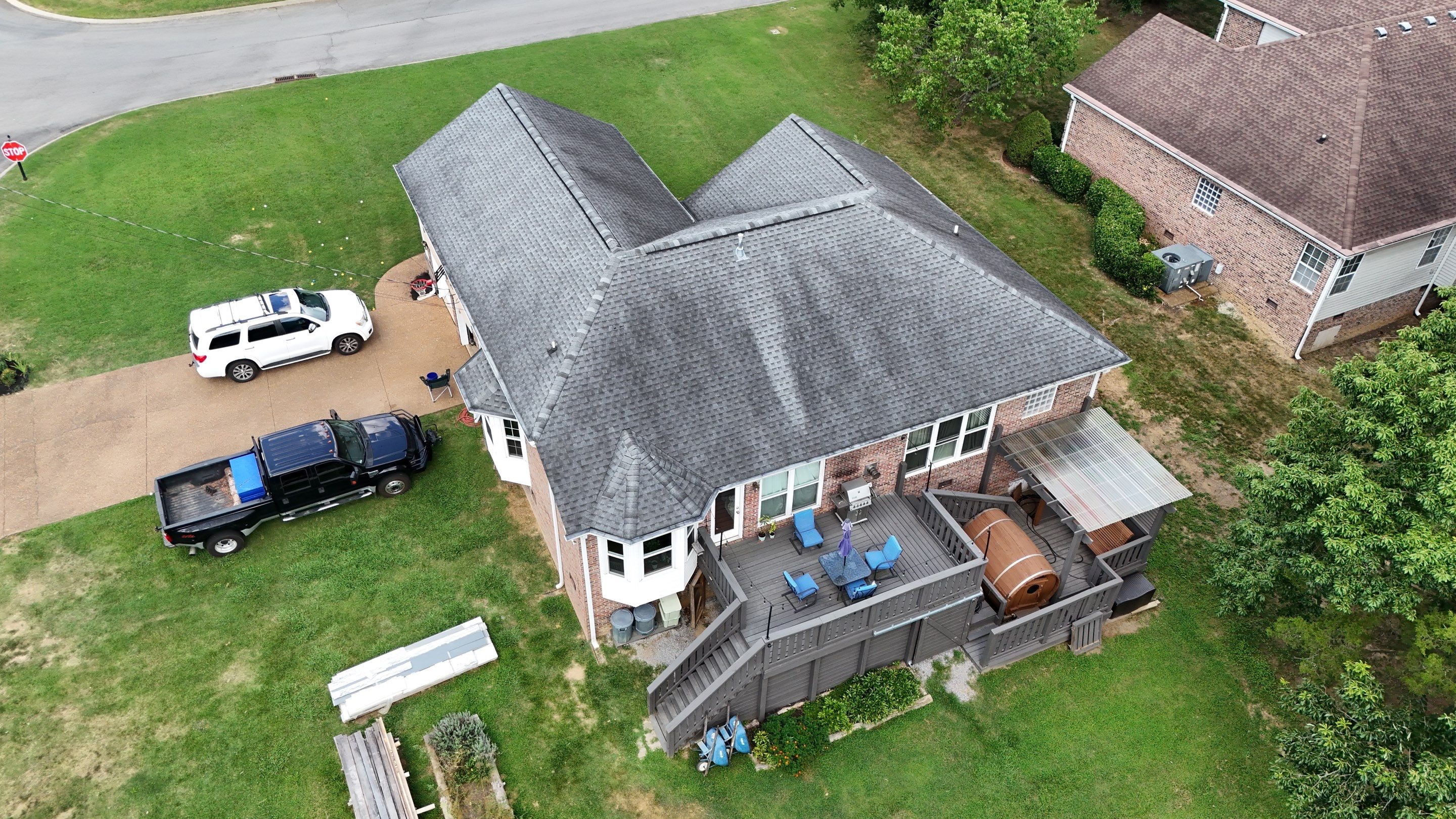 Charcoal Black Re-Roof by Royal House LLC