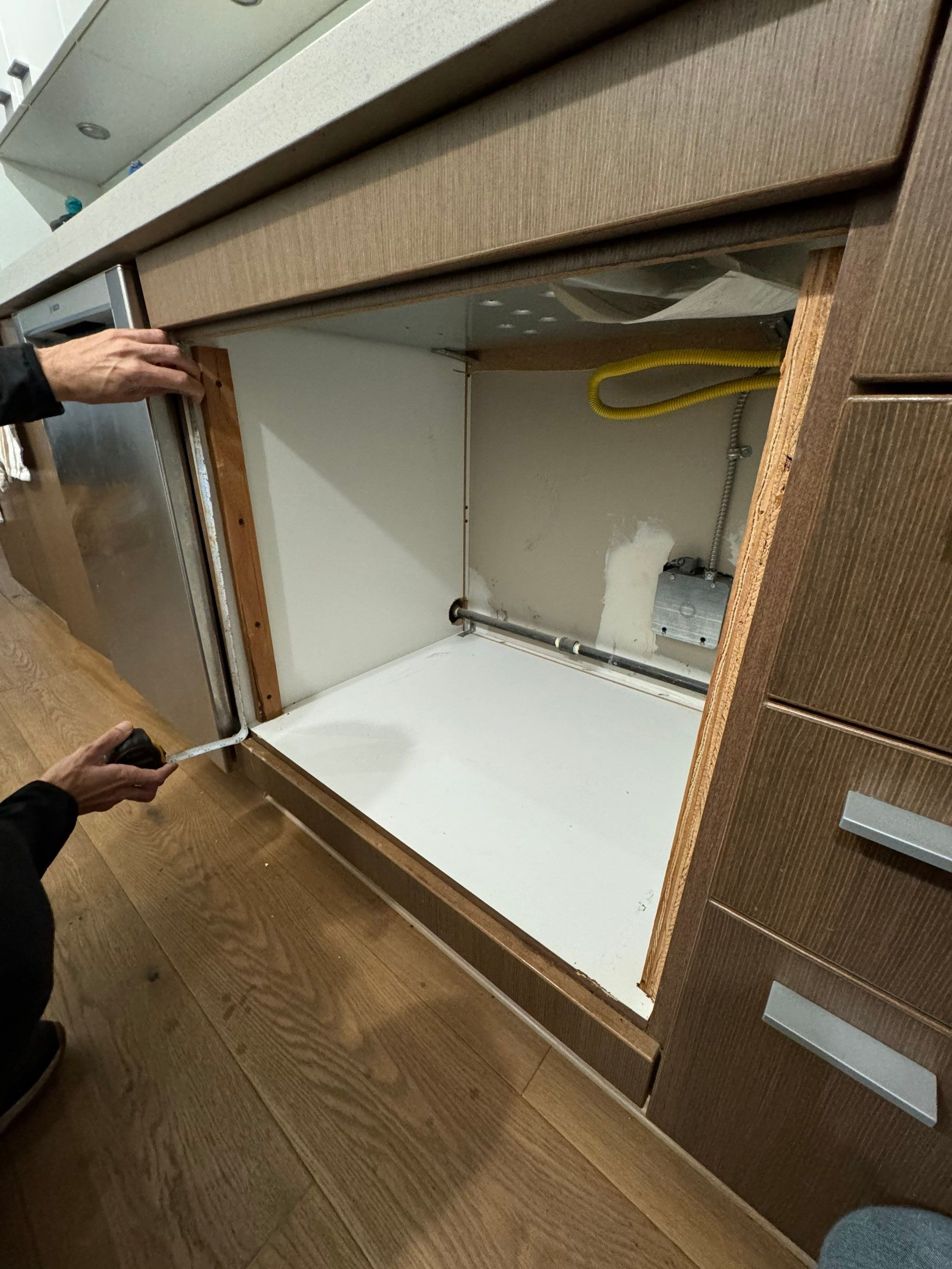 Cabinet Modification by YVR Construction Group