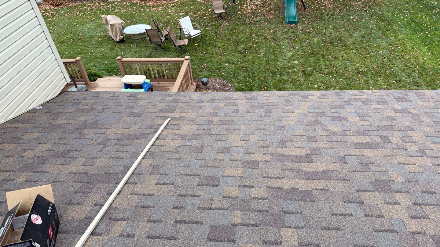 Roof Replacement using Owens Corning Teak by 180 Contractors