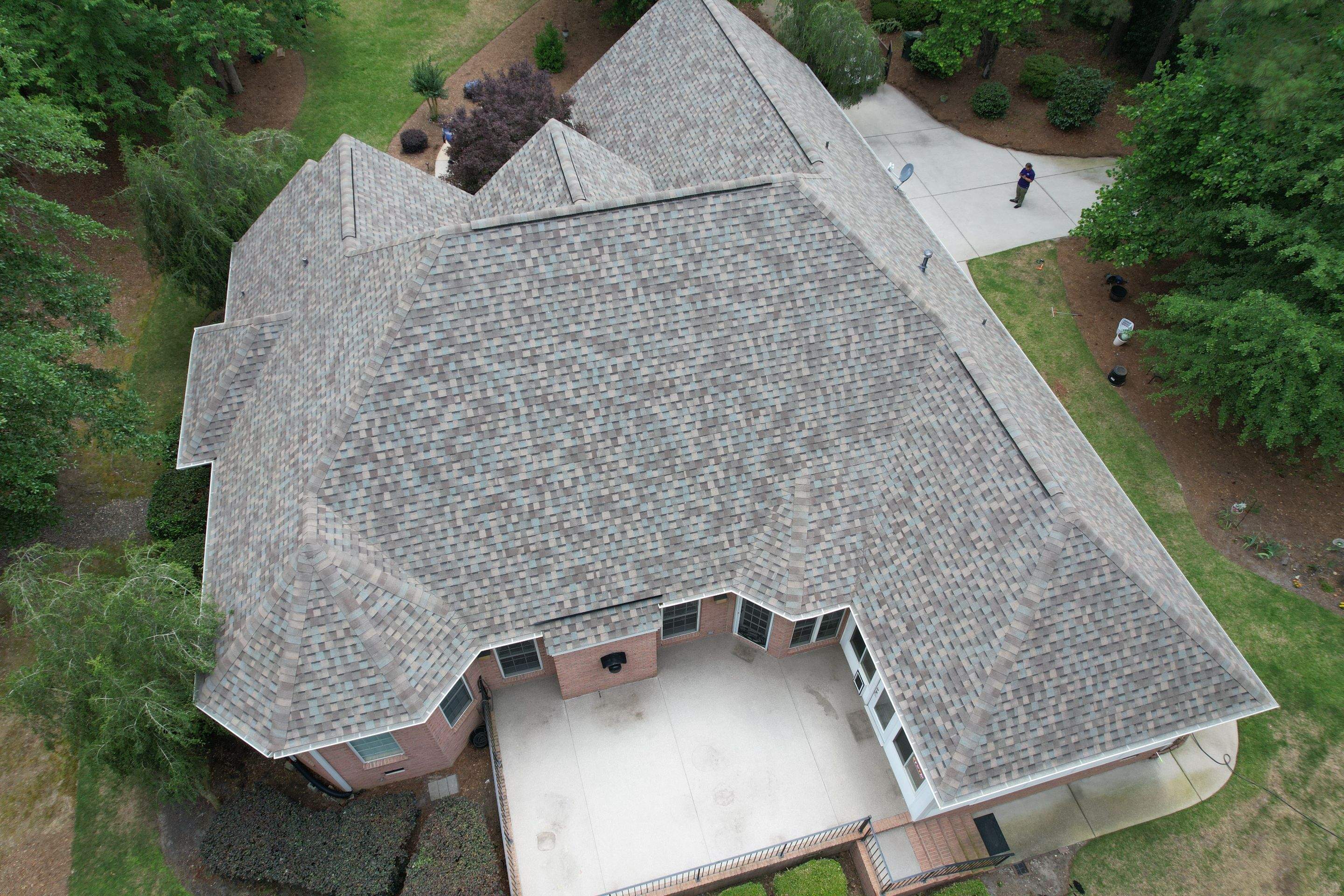 Roof Replacement- Atlas Majestic Shake- Aiken by South Point Roofing