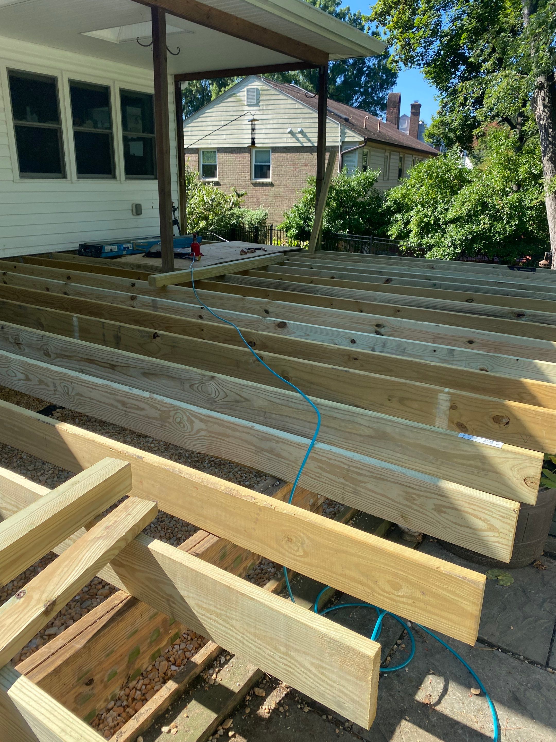 Deck Transformation using Timbertech & Azek by The Smet Companies, LLC