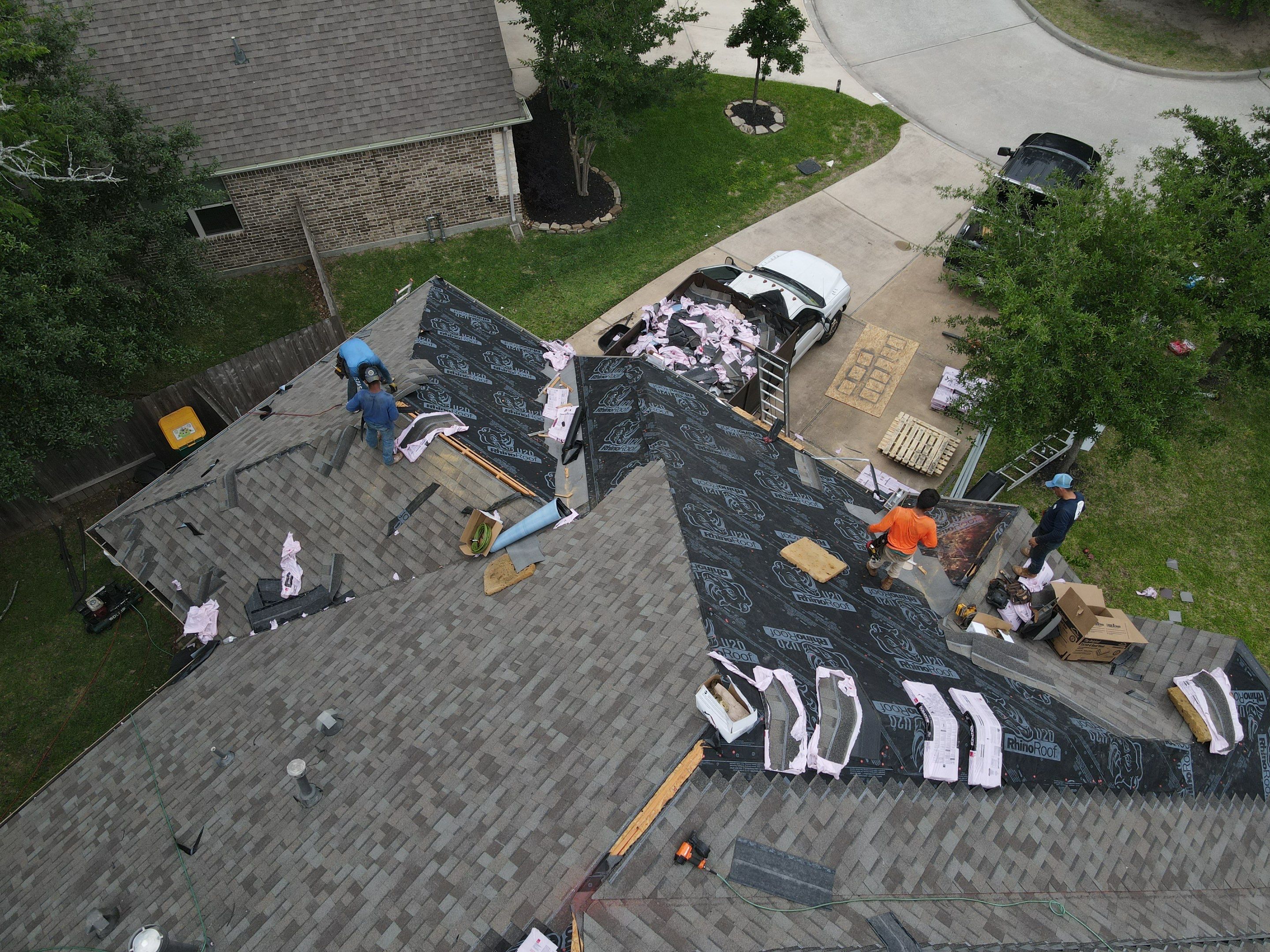Residential Roofing Installation using Owen's Corning Duration by Roof Concepts Construction