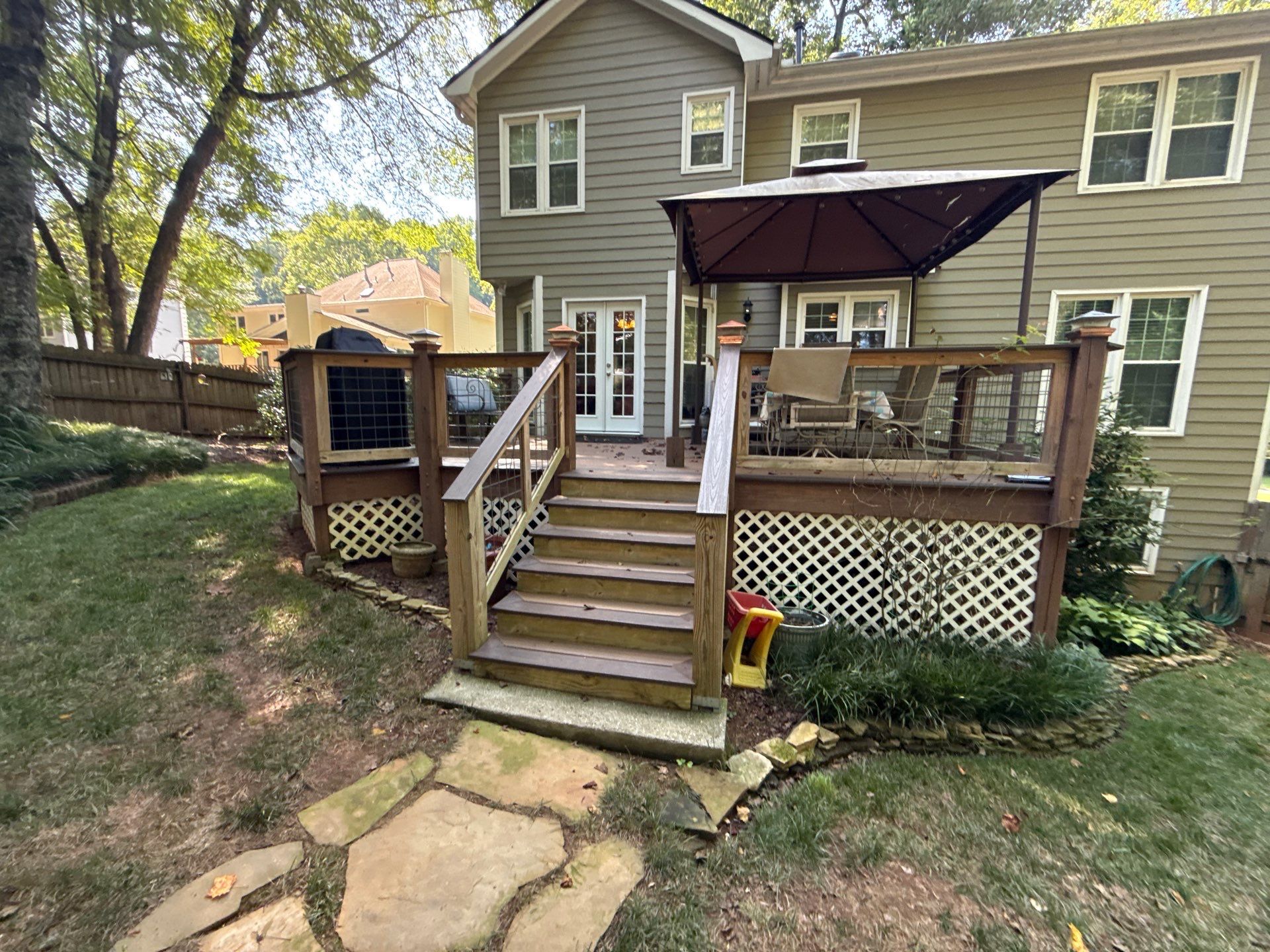 Siding, Rotten Wood, and Lattice Replacement with Exterior Painting by Nelson Exteriors 