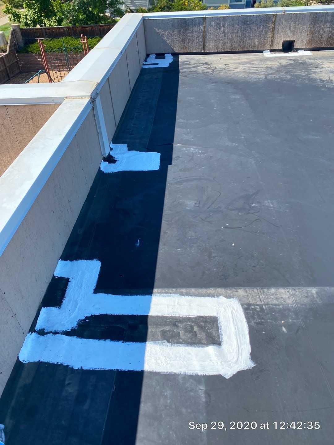 Commercial Roofing Installation using American Standard Coating - S  by A to Z Roofing