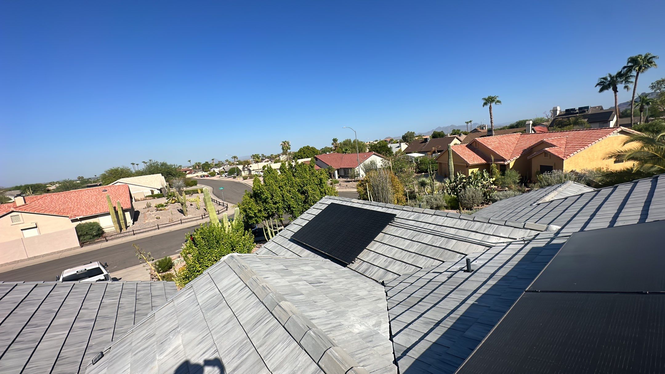 Sterling Gray Concrete Tile by Reimagine Roofing