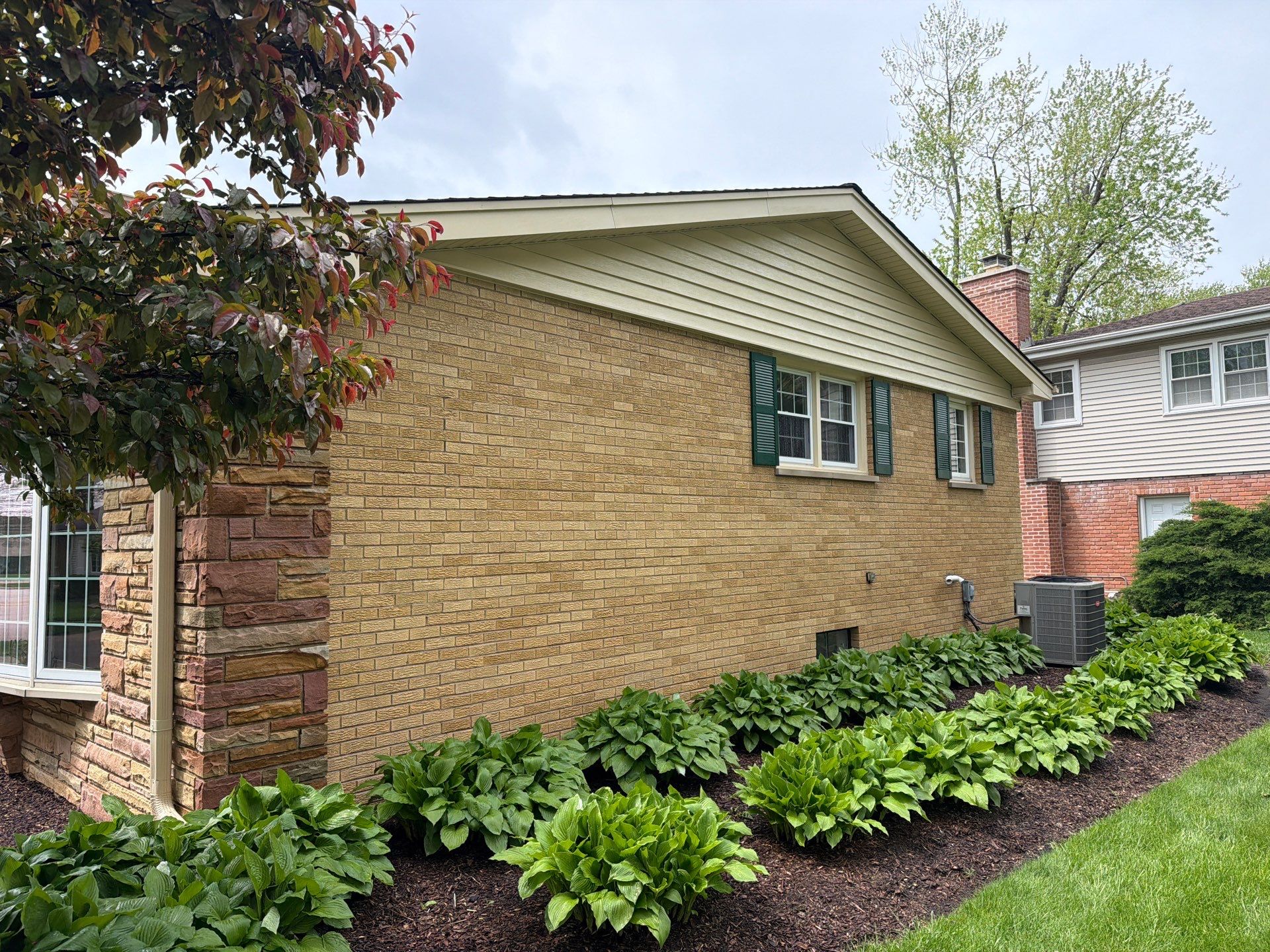 Exterior House Soft Washing by Northern Power Washing LLC.