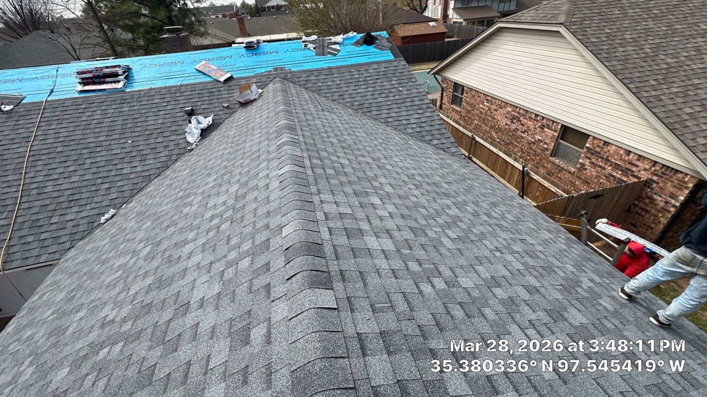 Project in Oklahoma City by Icon Roofing And Construction