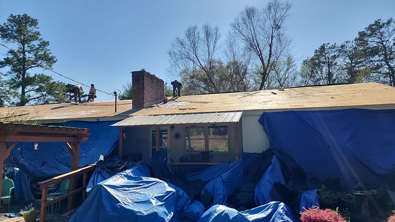 Residential Roofing Installation using Owens Corning Duration-Harbor Blue  by Indigo State Roofing