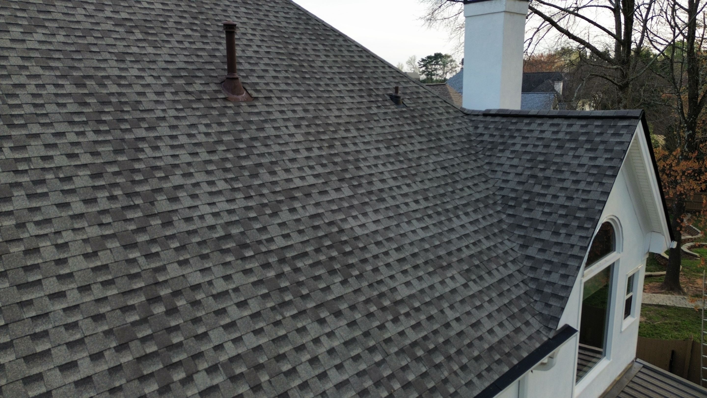 Roswell, GA Roof Replacement, GAF HDZ Weathered Wood by Reset Roofing