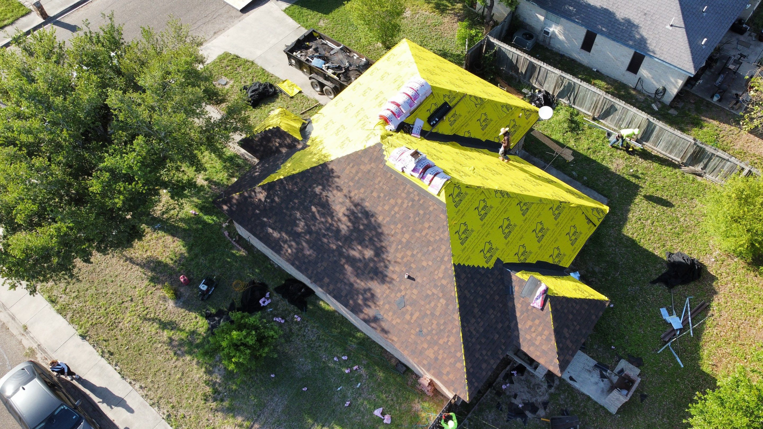 Project in San Juan by Bison Roofing  