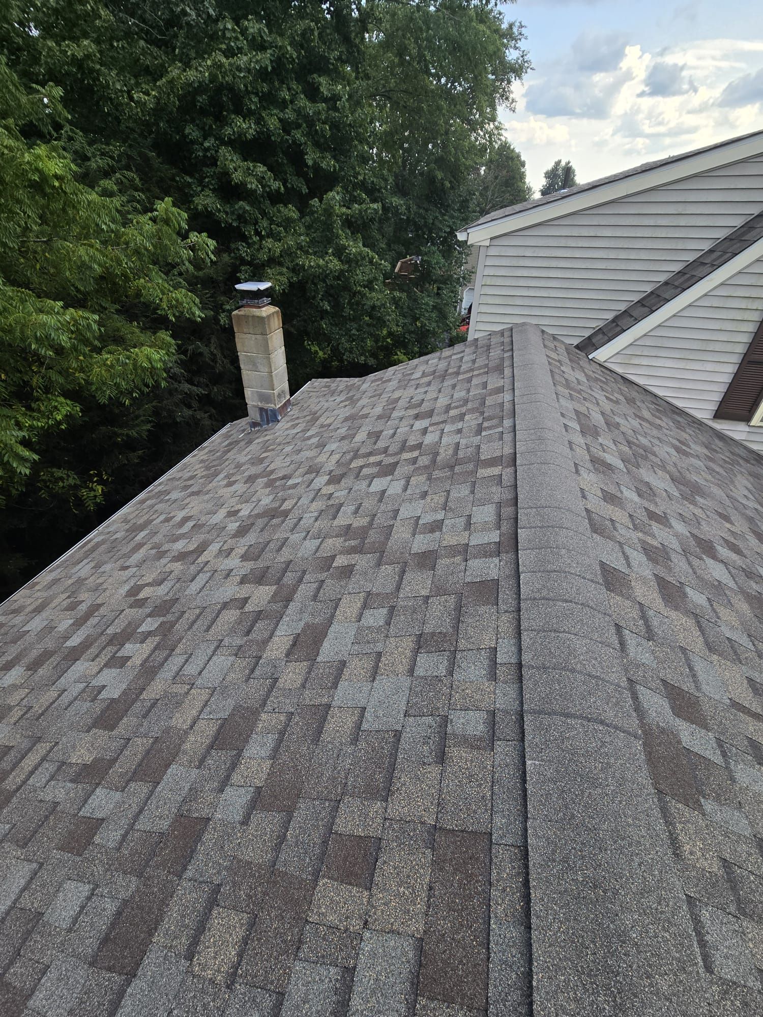 Residential Roofing Installation using Owens Corning TruDefinition Duration AR - Driftwood by A Plus Exterior