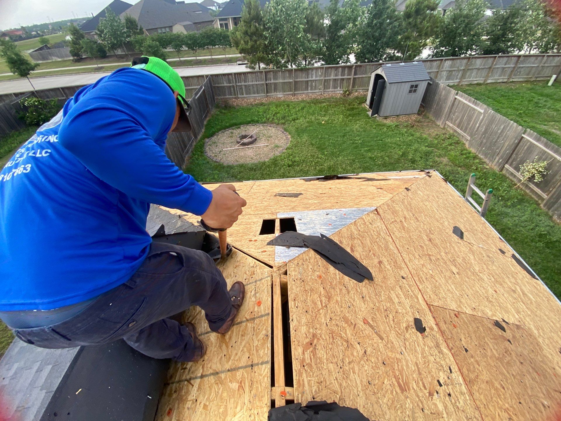 Residential Roofing Repair using Owen's Corning Duration (Lifetime) Shingles by Roof Repair Company