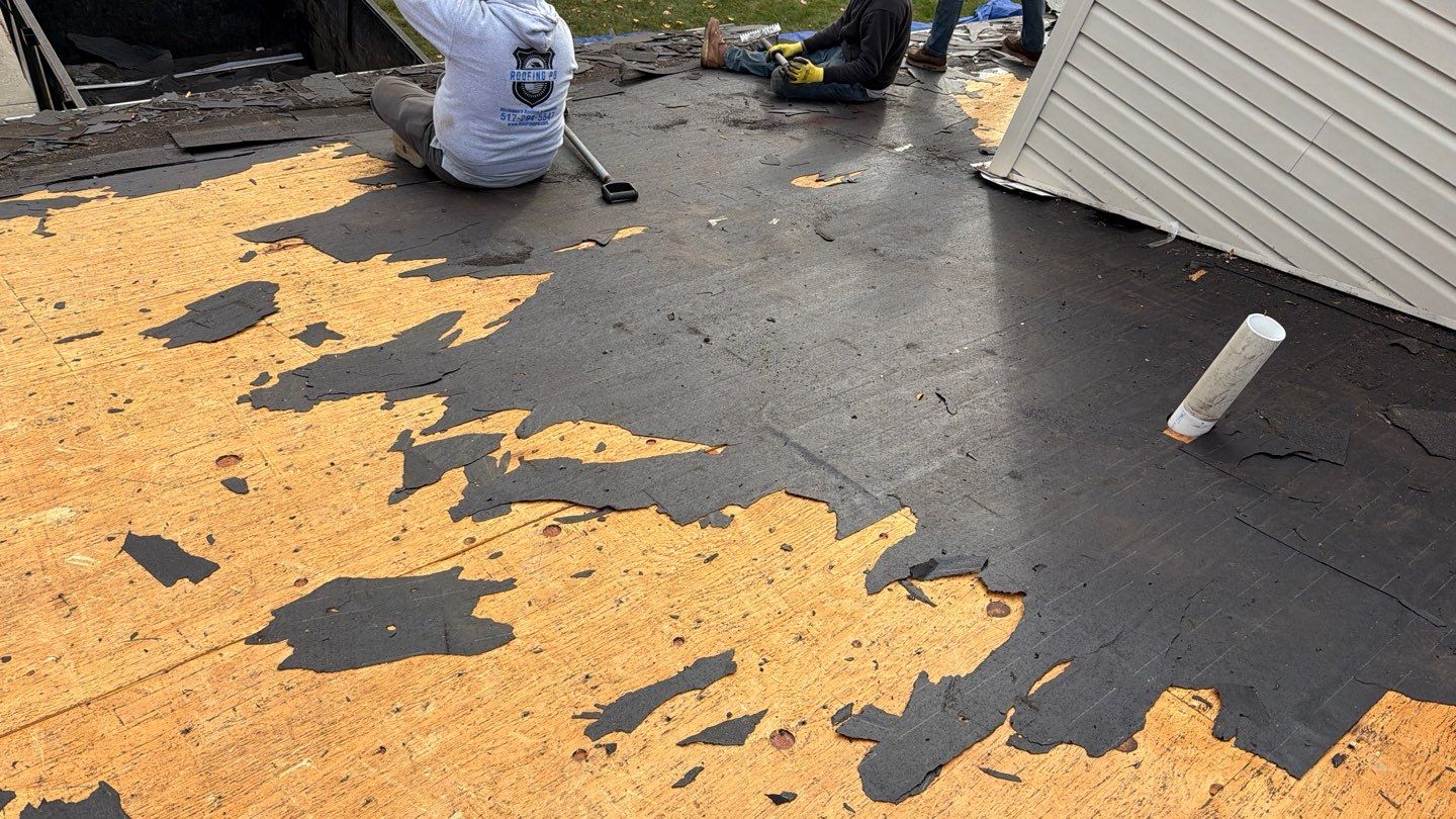 Roof Replacement using Owens Corning Teak by 180 Contractors