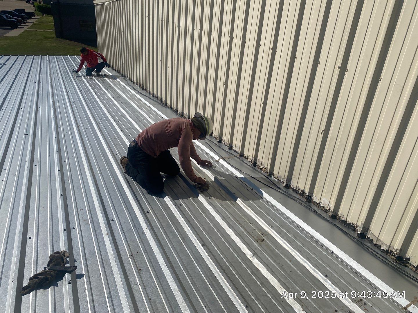 Metal Roof Project in Tulsa by Decor Roofing & Restoration