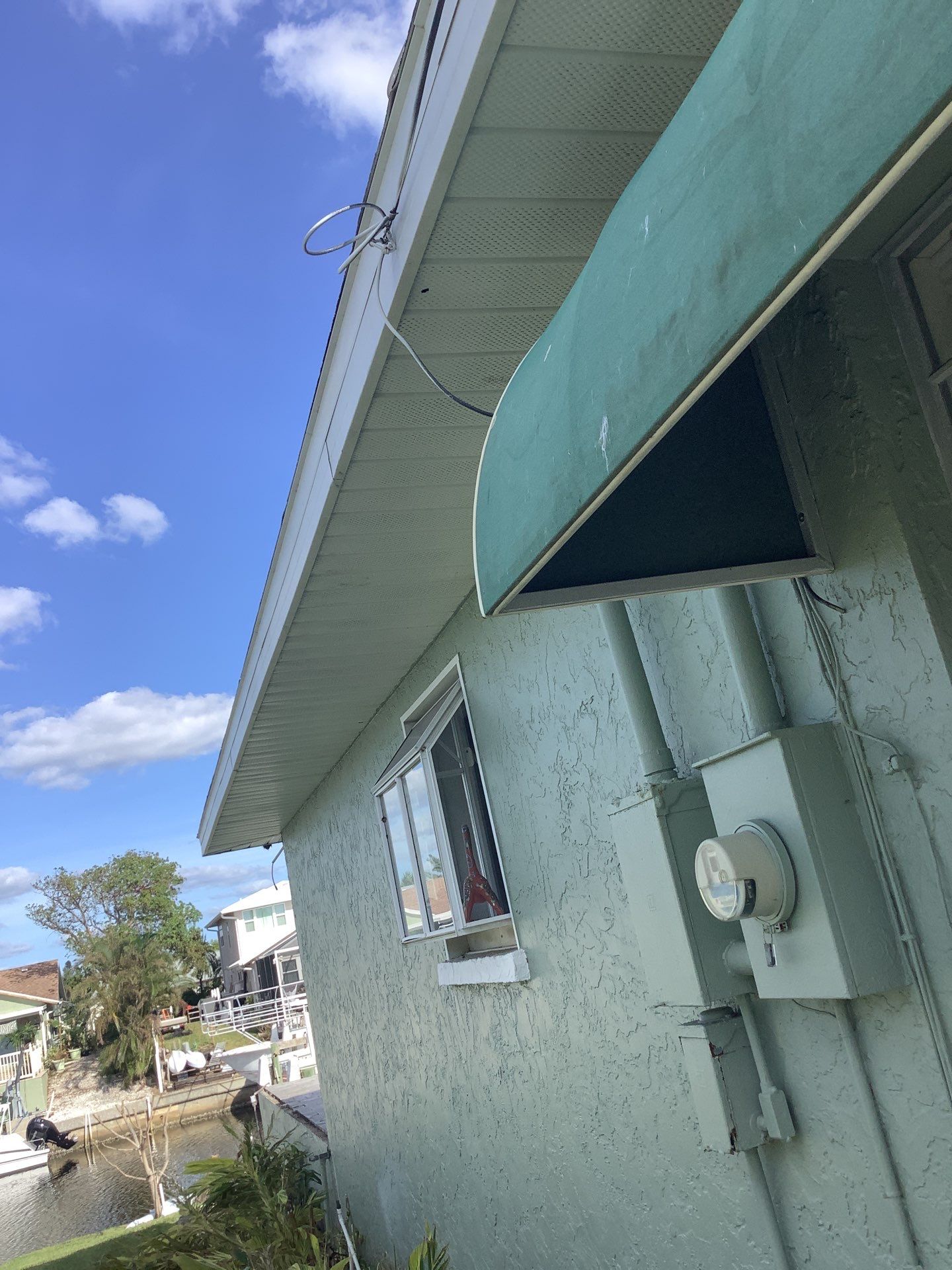 Soffit Repair Project in Bradenton FL by Gutter Professors