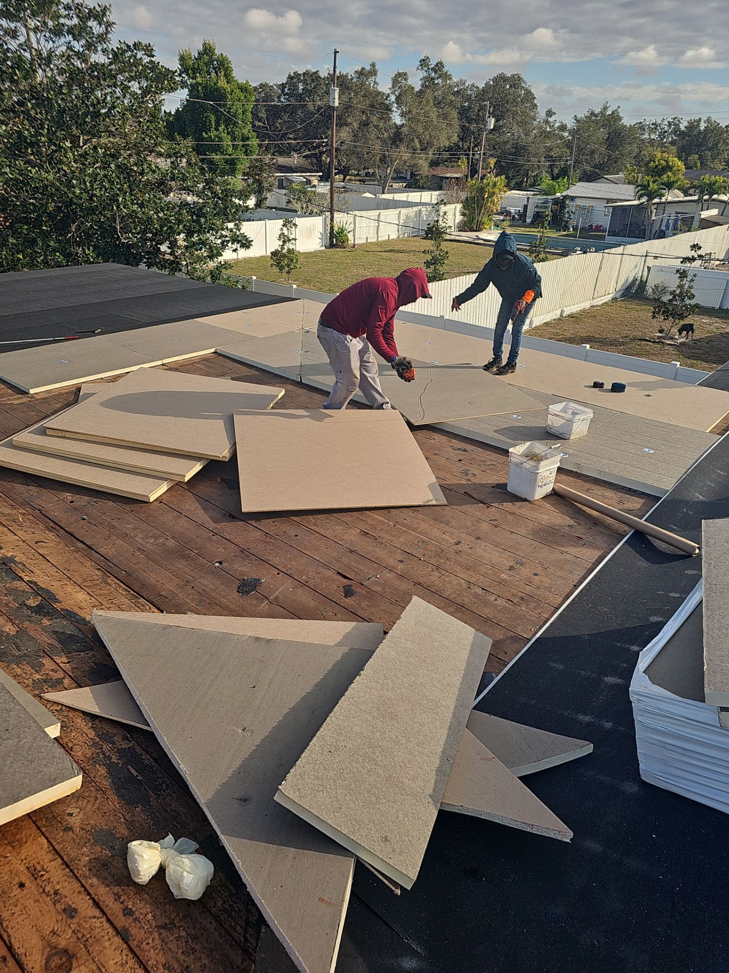 Project in Clearwater 33756 by Mitchell Roofing Company LLC 