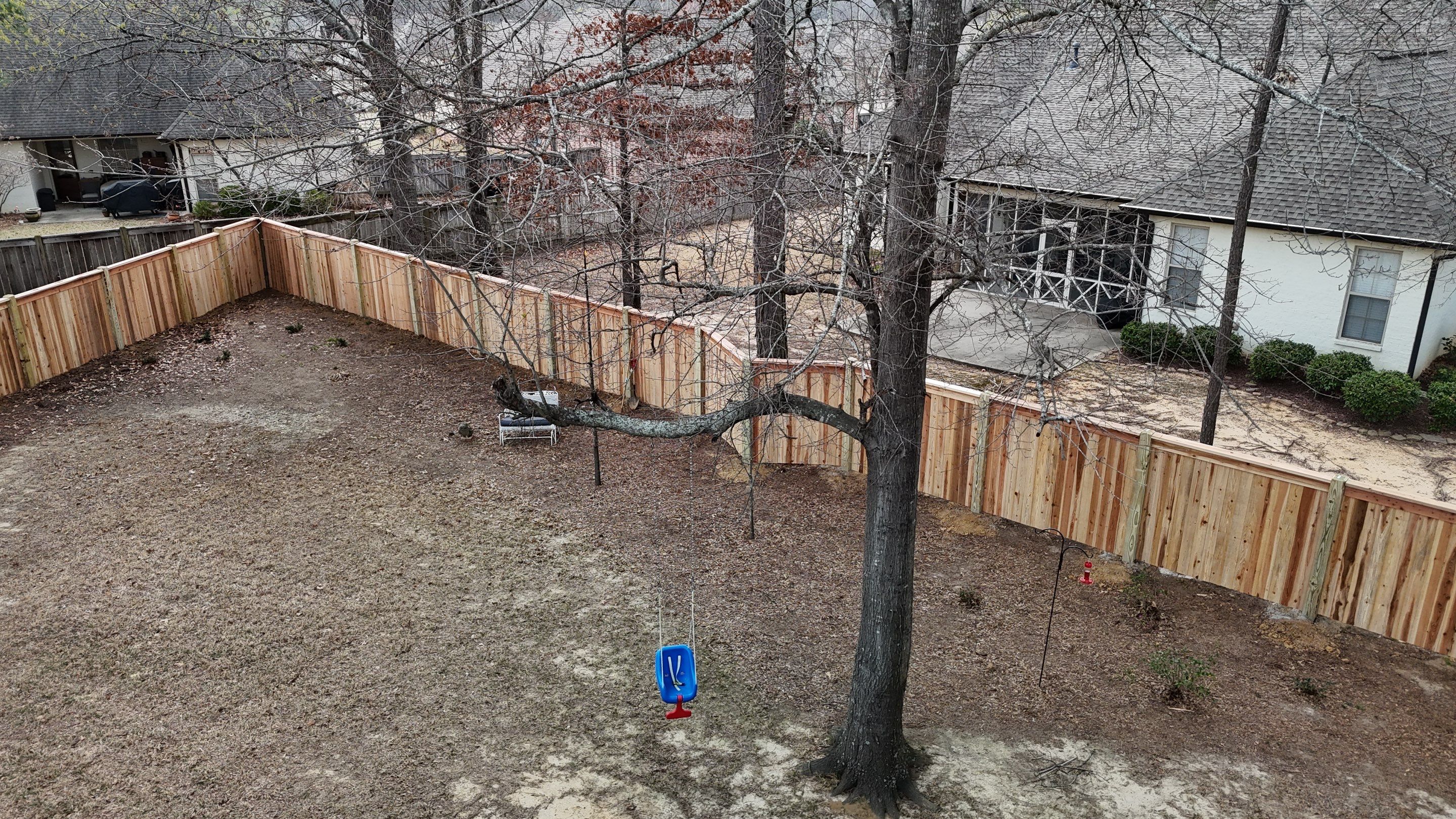 6' Cedar Good Neighbor 6x6  by Roberson Construction LLC