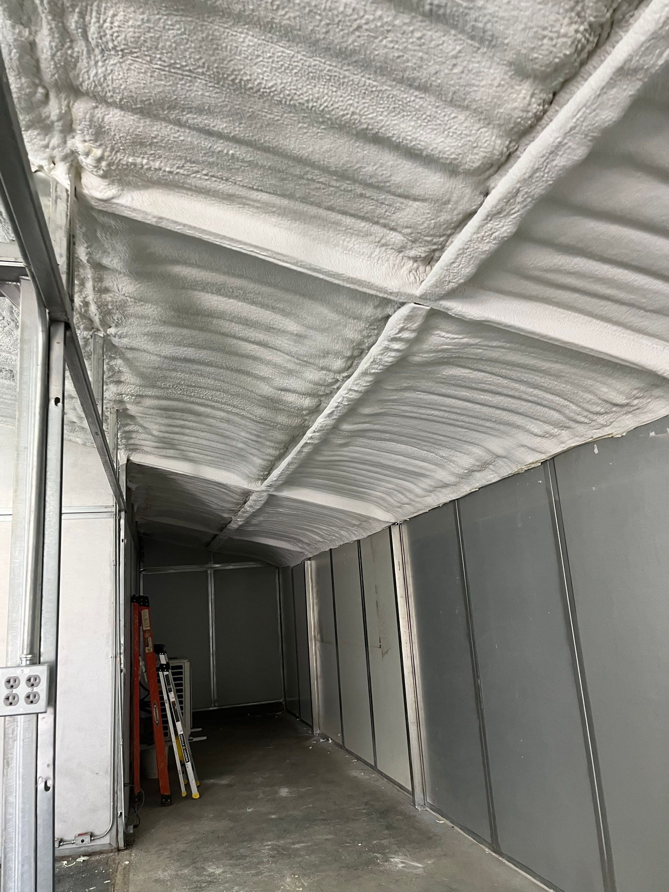 Sunnyvale Tx, Close cell spray foam custom garage  by Apex Insulation Solutions