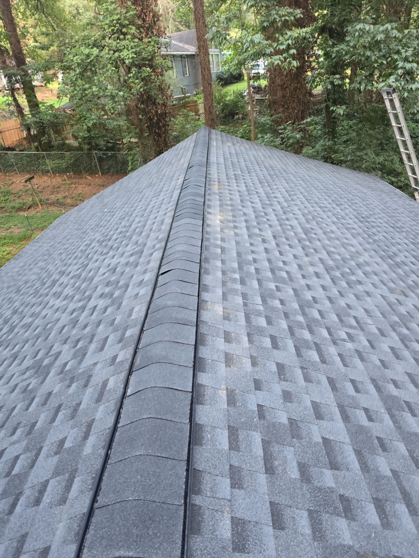 Alpharetta, GA Roof Replacement GAF Timberline HDZ Charcoal by Reset Roofing