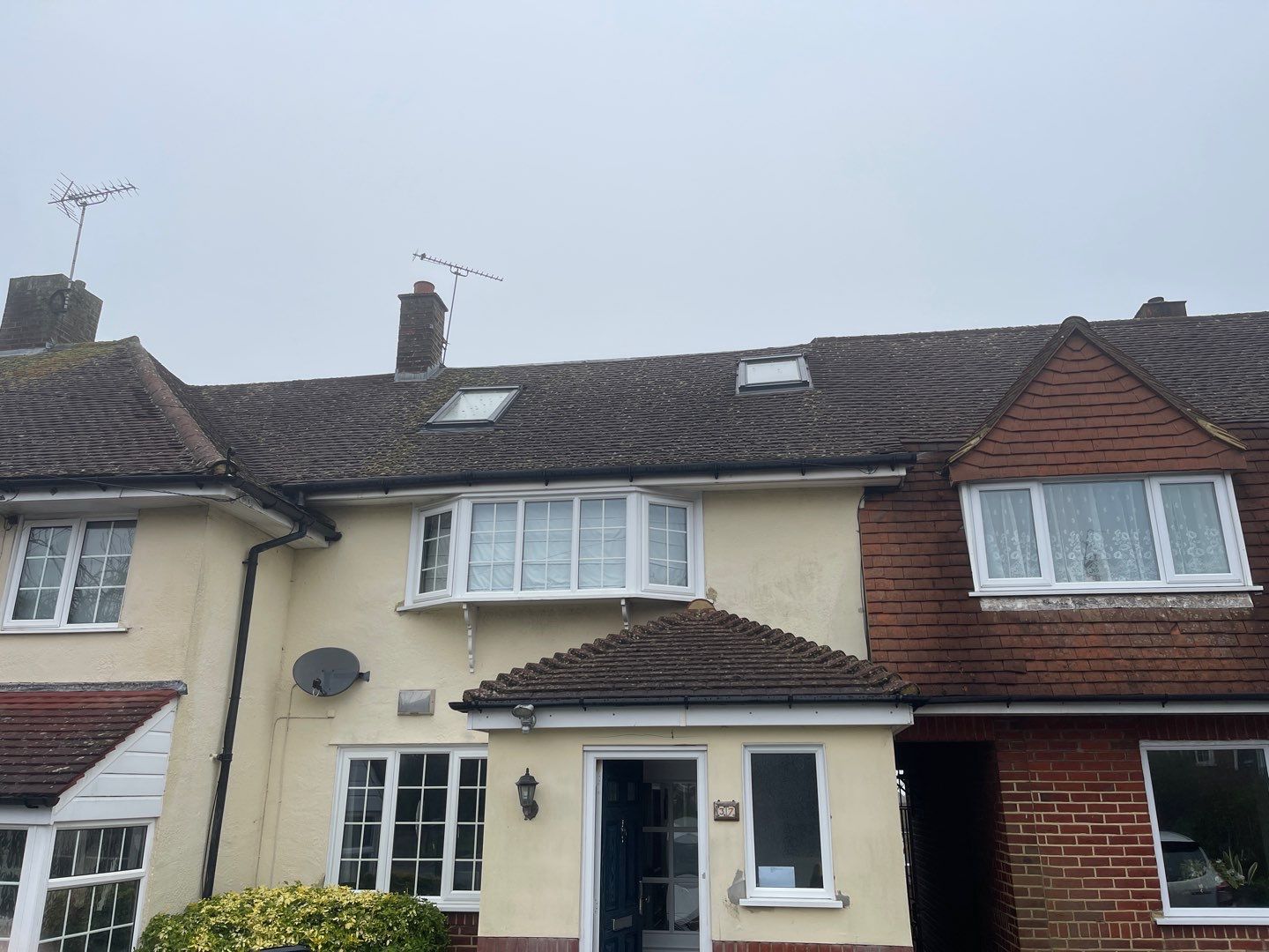 Roof Clean and Biocide Treatment using Honda 15lpm Low Pressure Washing Machine by Ges Exterior Cleaning ltd