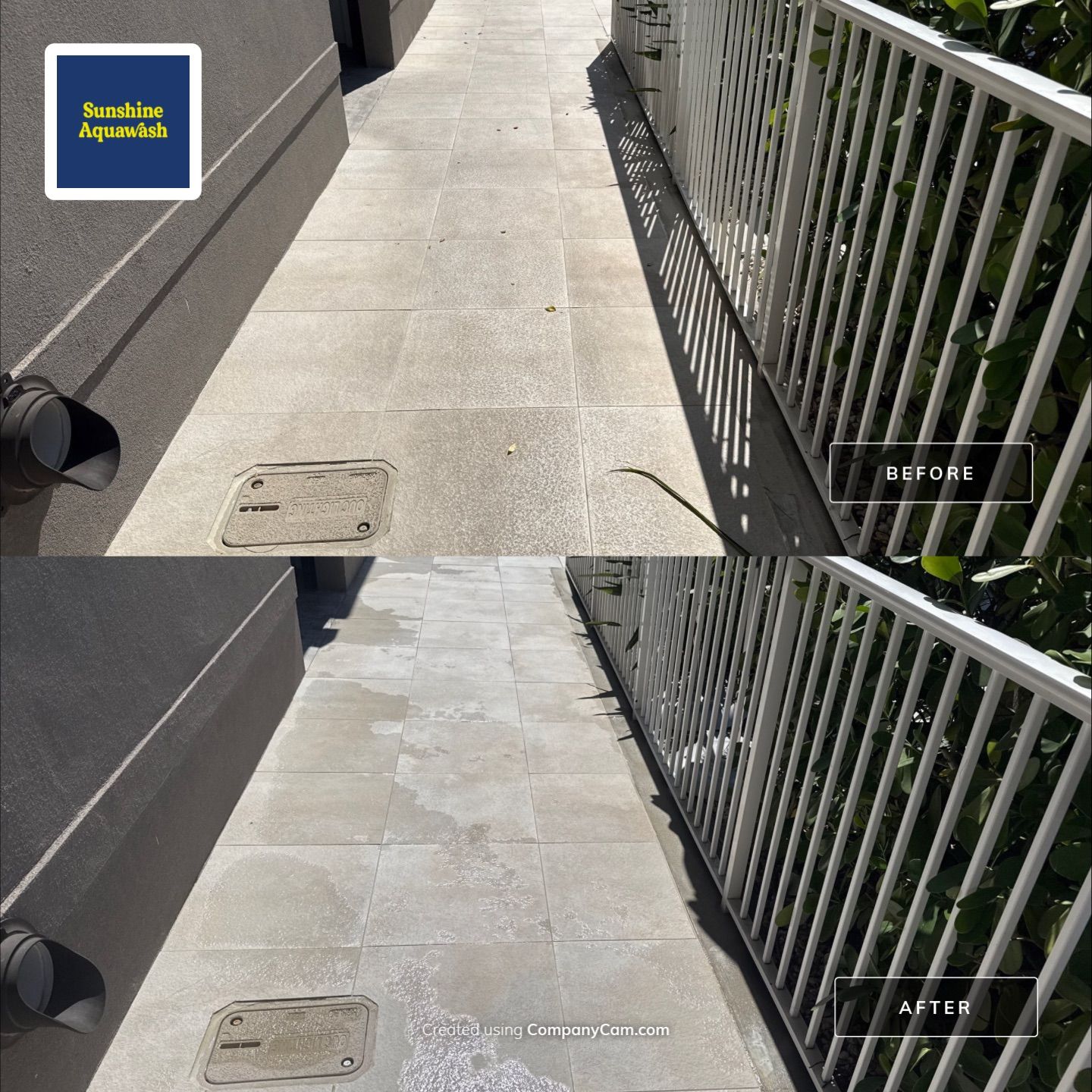 Hotel Pool Deck Cleaning at Compass Hotel Near Anna Maria, FL by Sunshine AquaWash