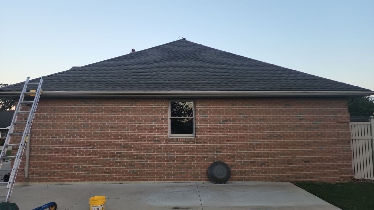 Residential Roofing Installation using GAF Timberline HDZ Weathered Wood by Nitro Roofing and Construction