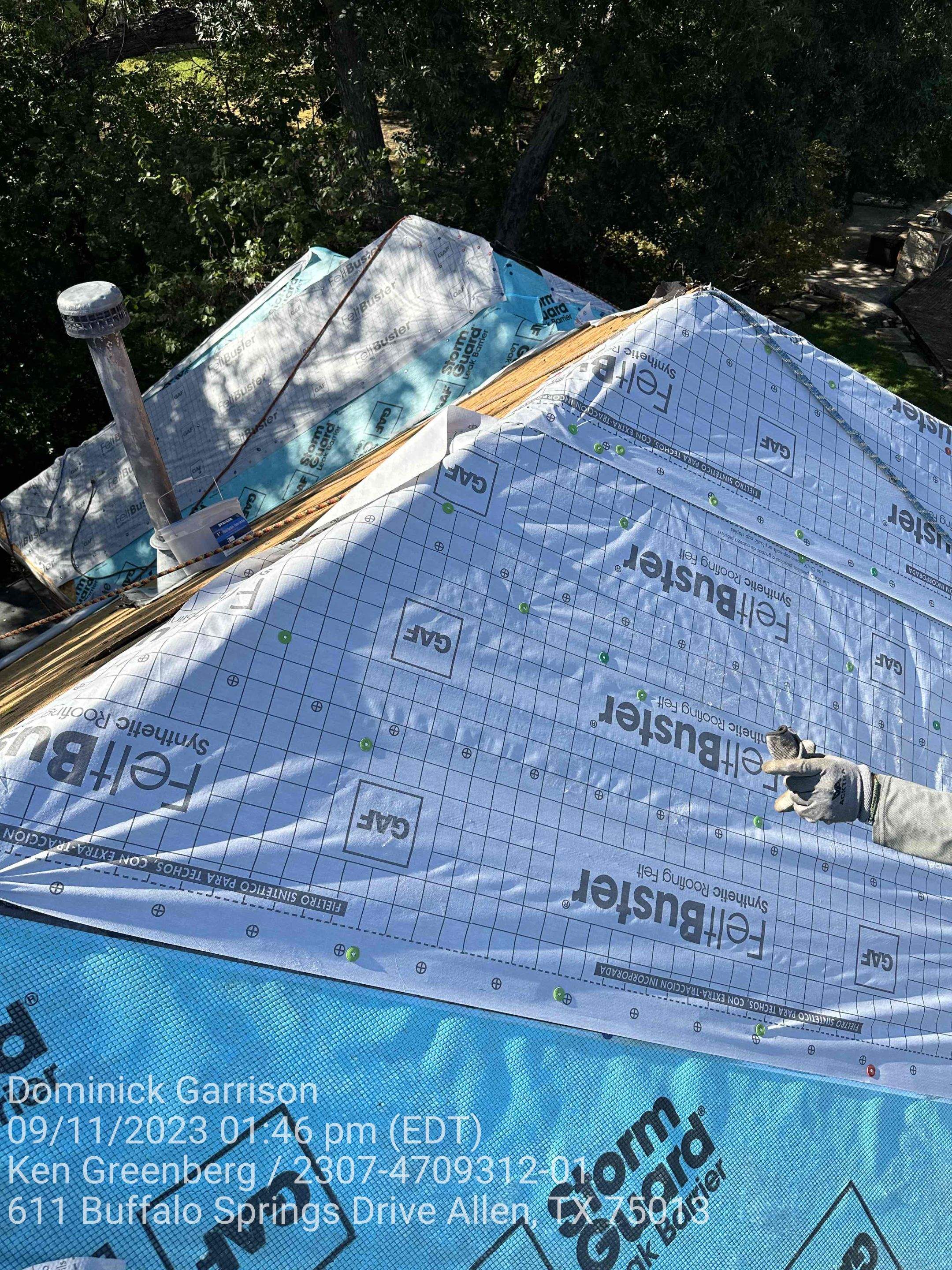 Project in Allen by Zeus Exteriors