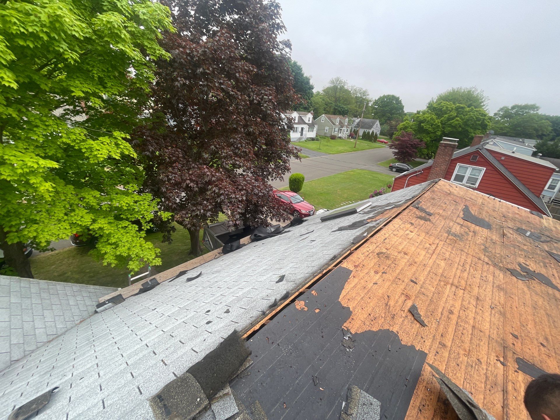 Residential Roofing Installation using Tamko Titan XT - Virginia Slate by A Plus Exterior