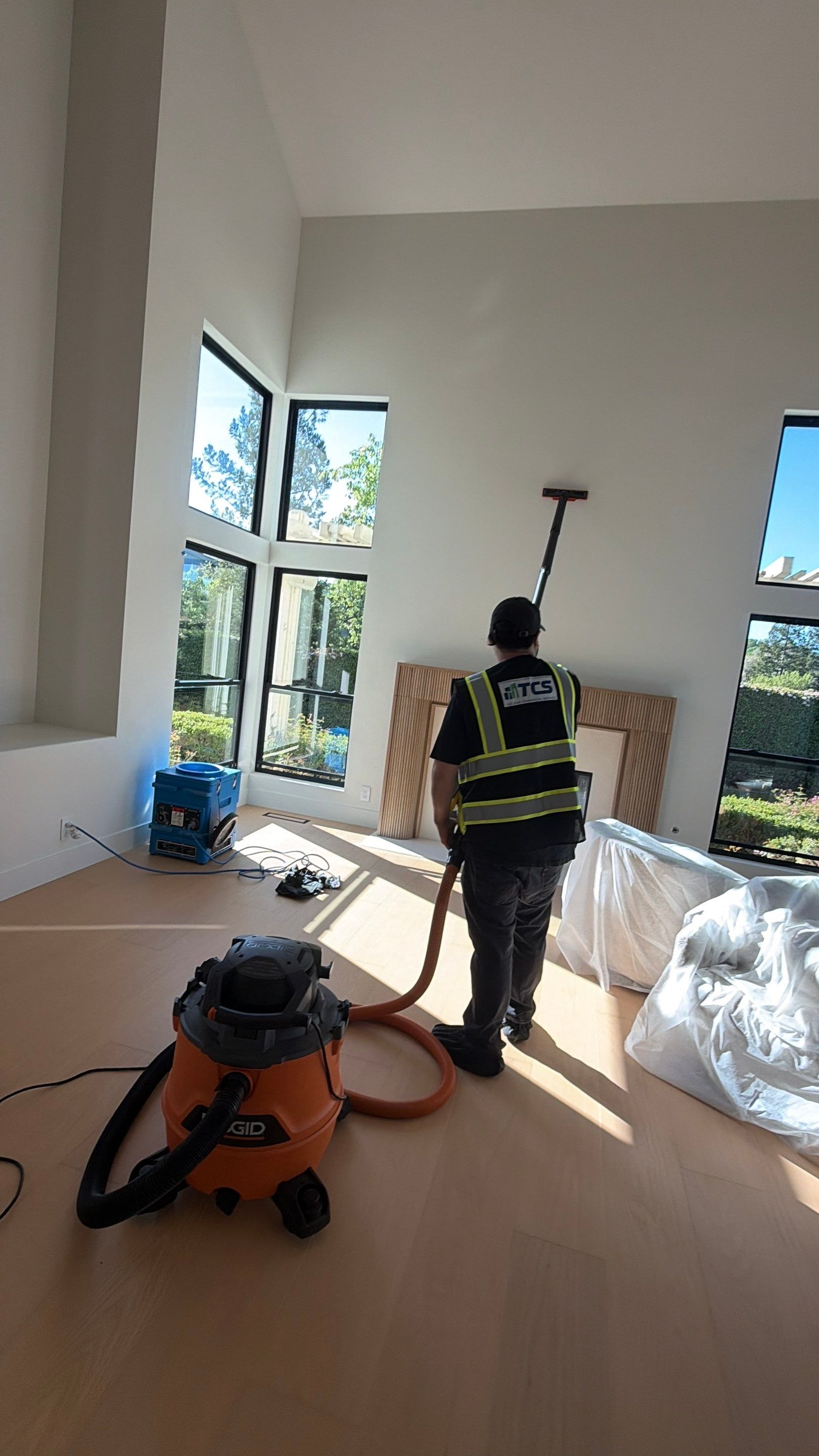 Project in Pleasanton, CA by Tuclean Commercial Services 