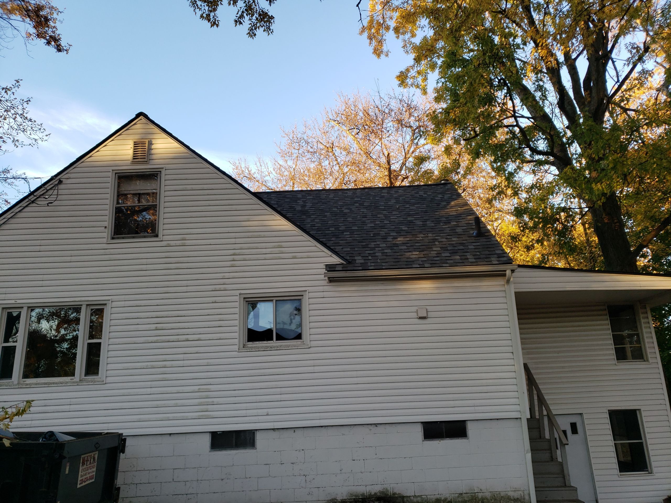 ATLAS PINNACLE COLOR: SCOTCHGARD COASTAL GRANITE DRIP EDGE: WHITE by Eagle Eye Roofing