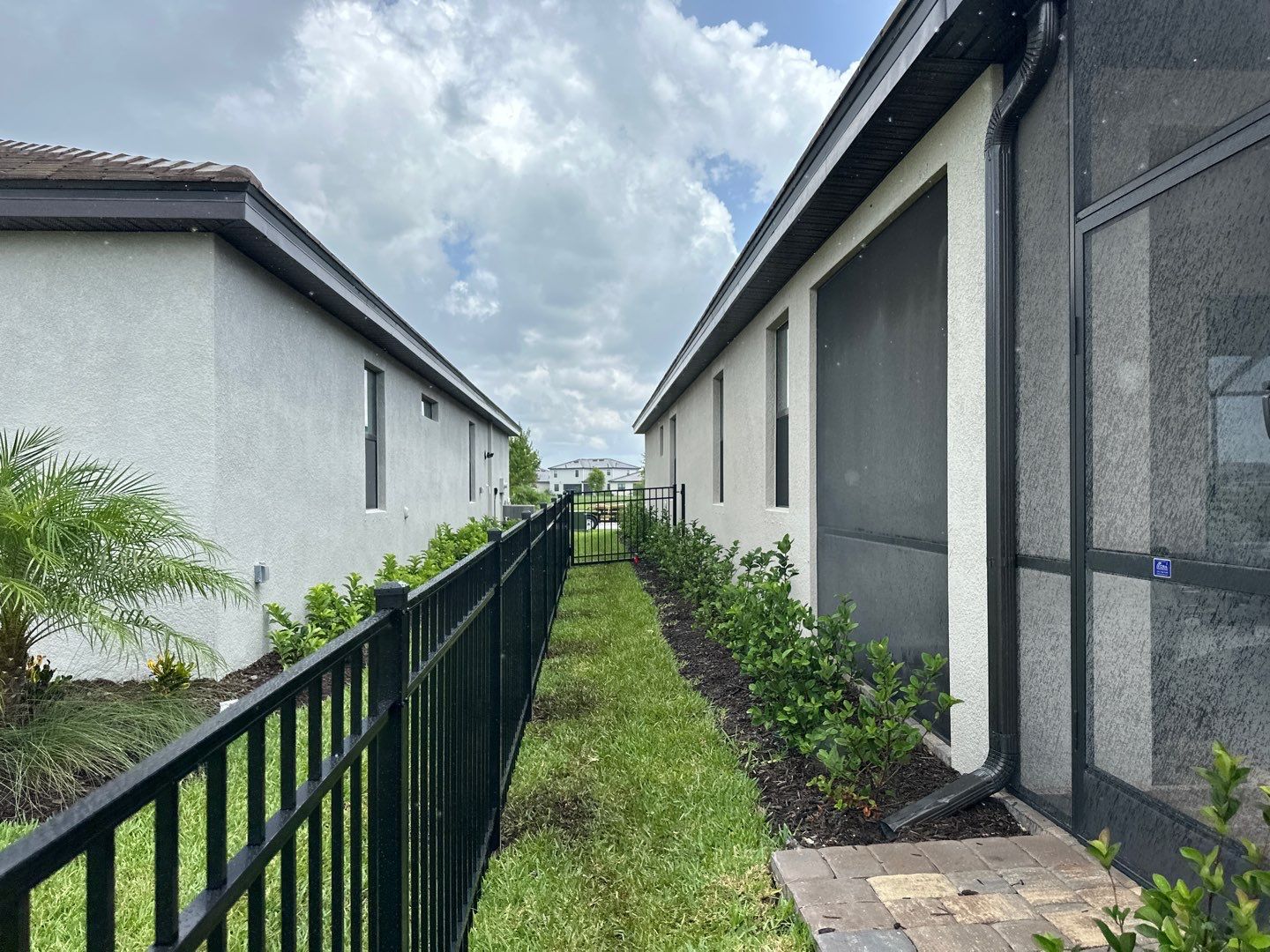 Aluminum Fence Installation using 3 Rail Aluminum Fence by Asap fence and gates, LLC