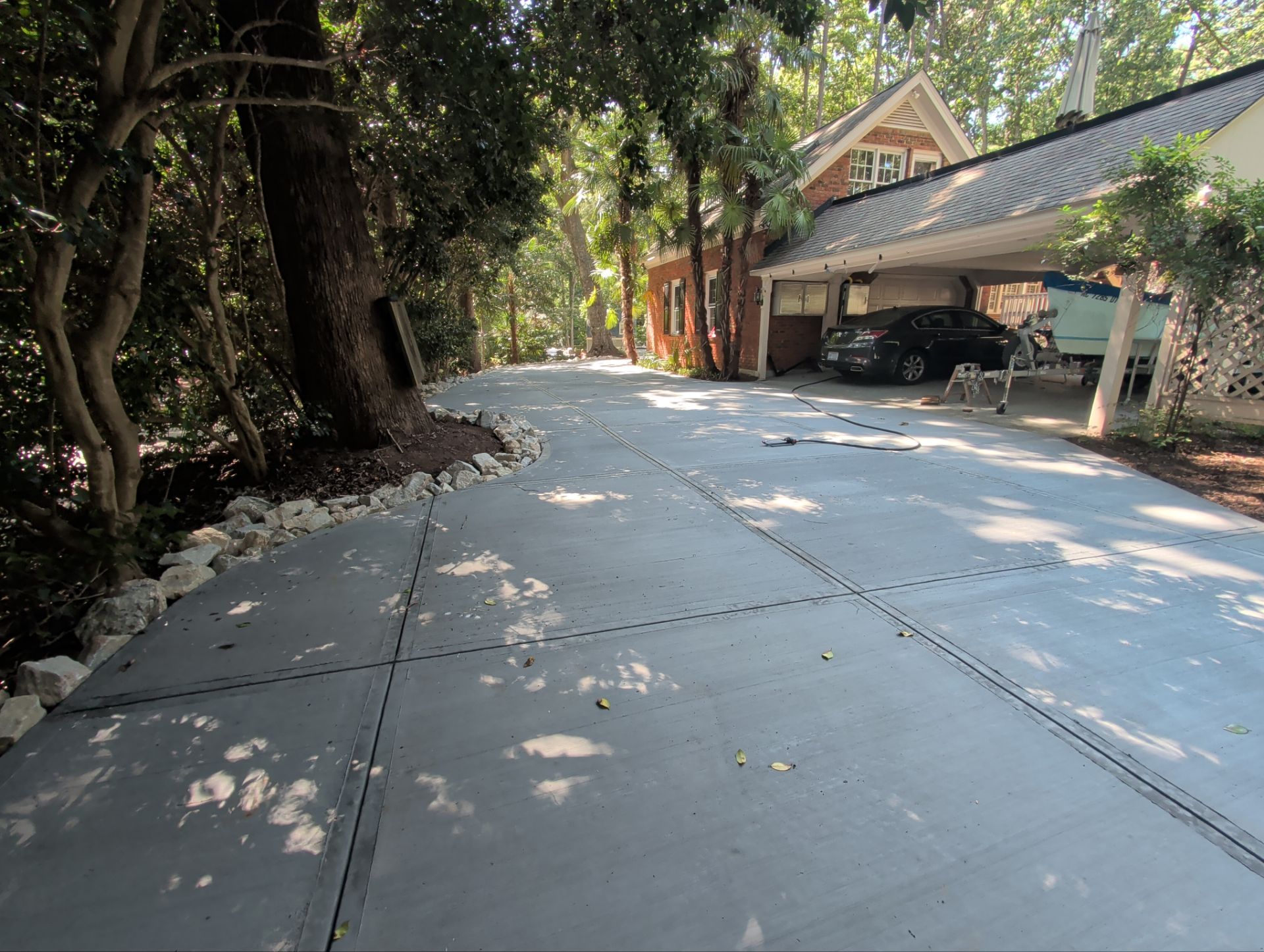 Driveway Replacement by Paragon Contracting