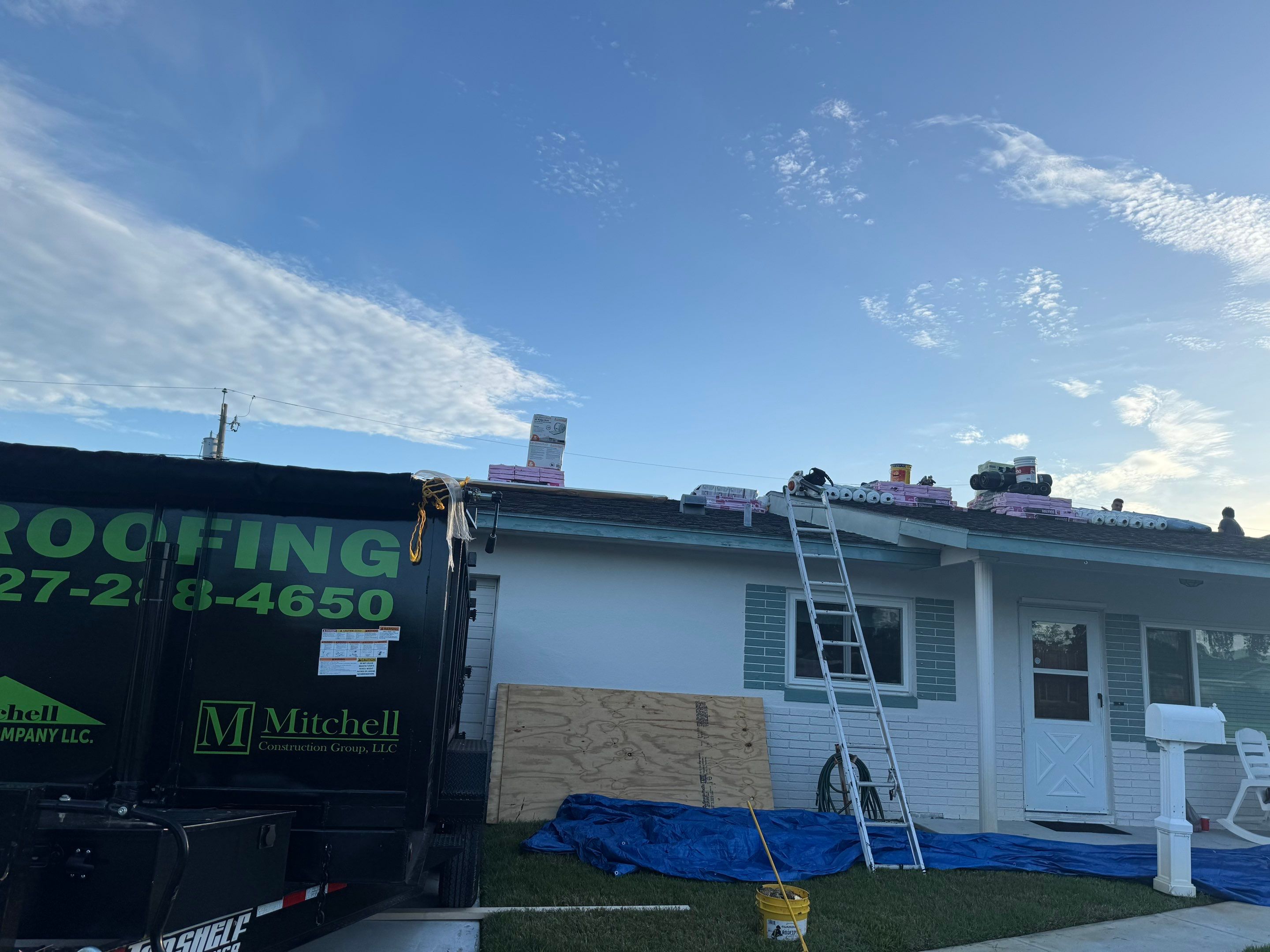 Project in St. Petersburg 33710 by Mitchell Roofing Company LLC 
