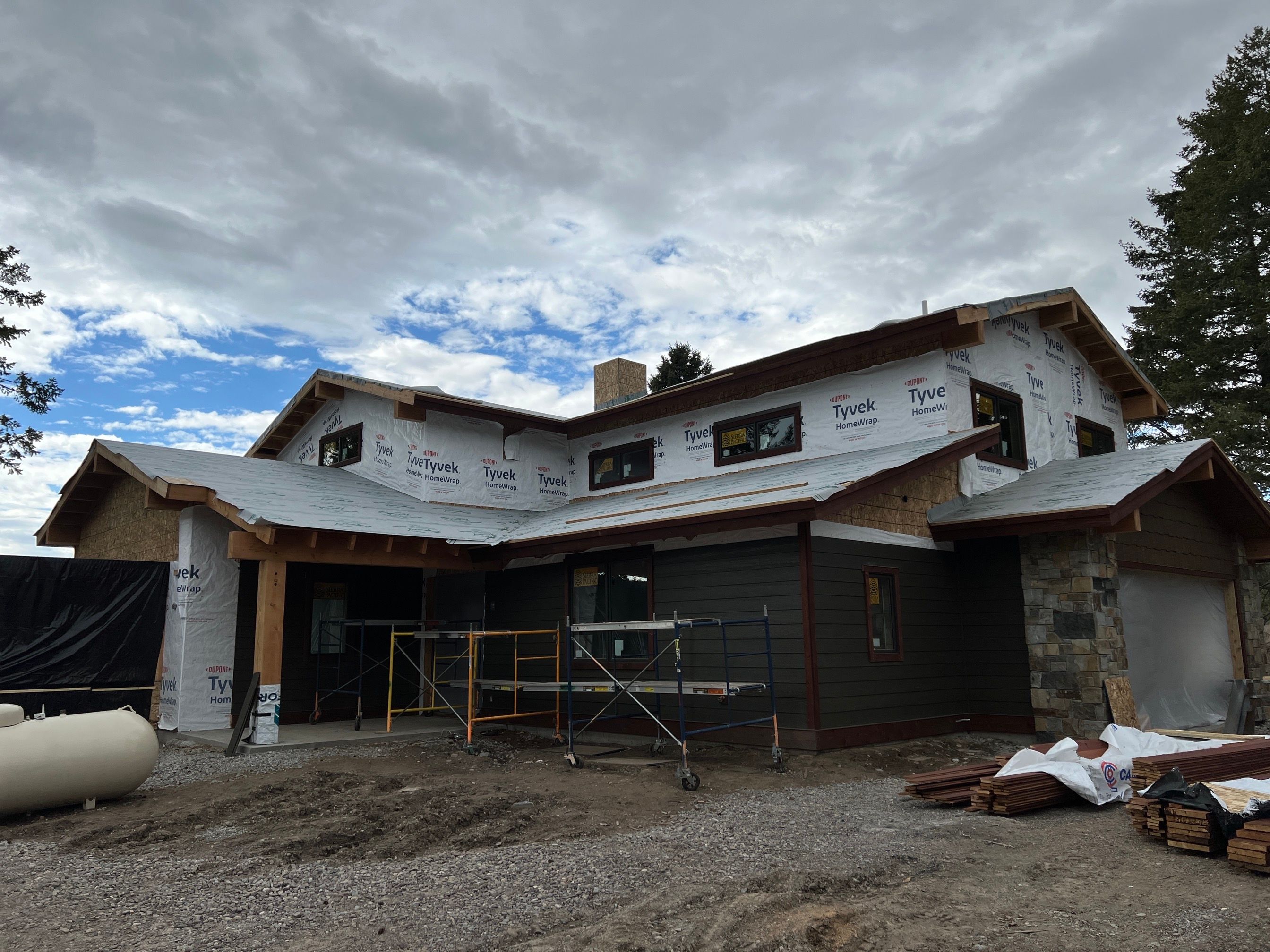 Glacier Steel - Weathered Copper (16") by Montana Roofing Solutions