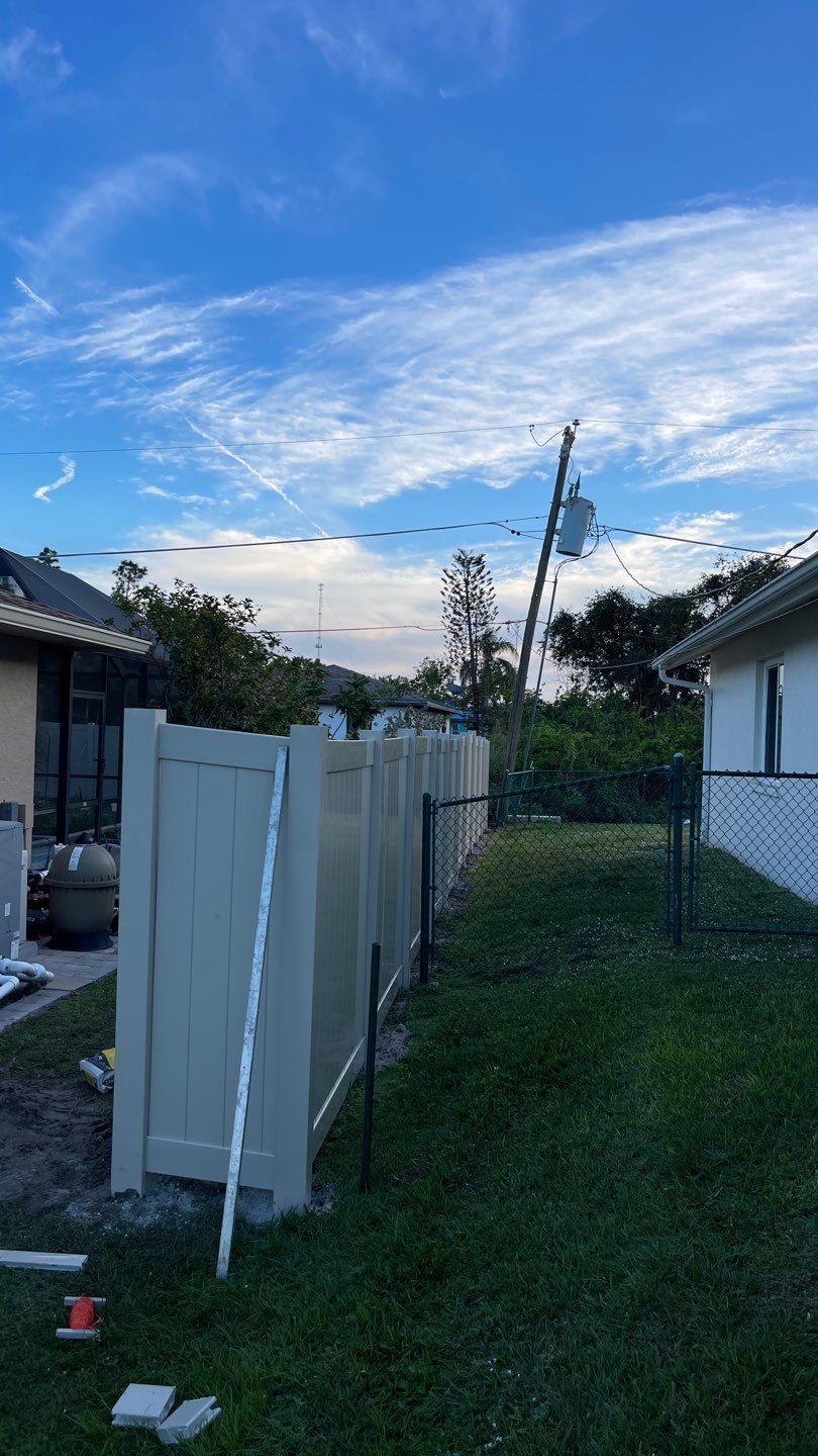 Vinyl Fence Installation using Vinyl Privacy Fence  by Asap fence and gates, LLC