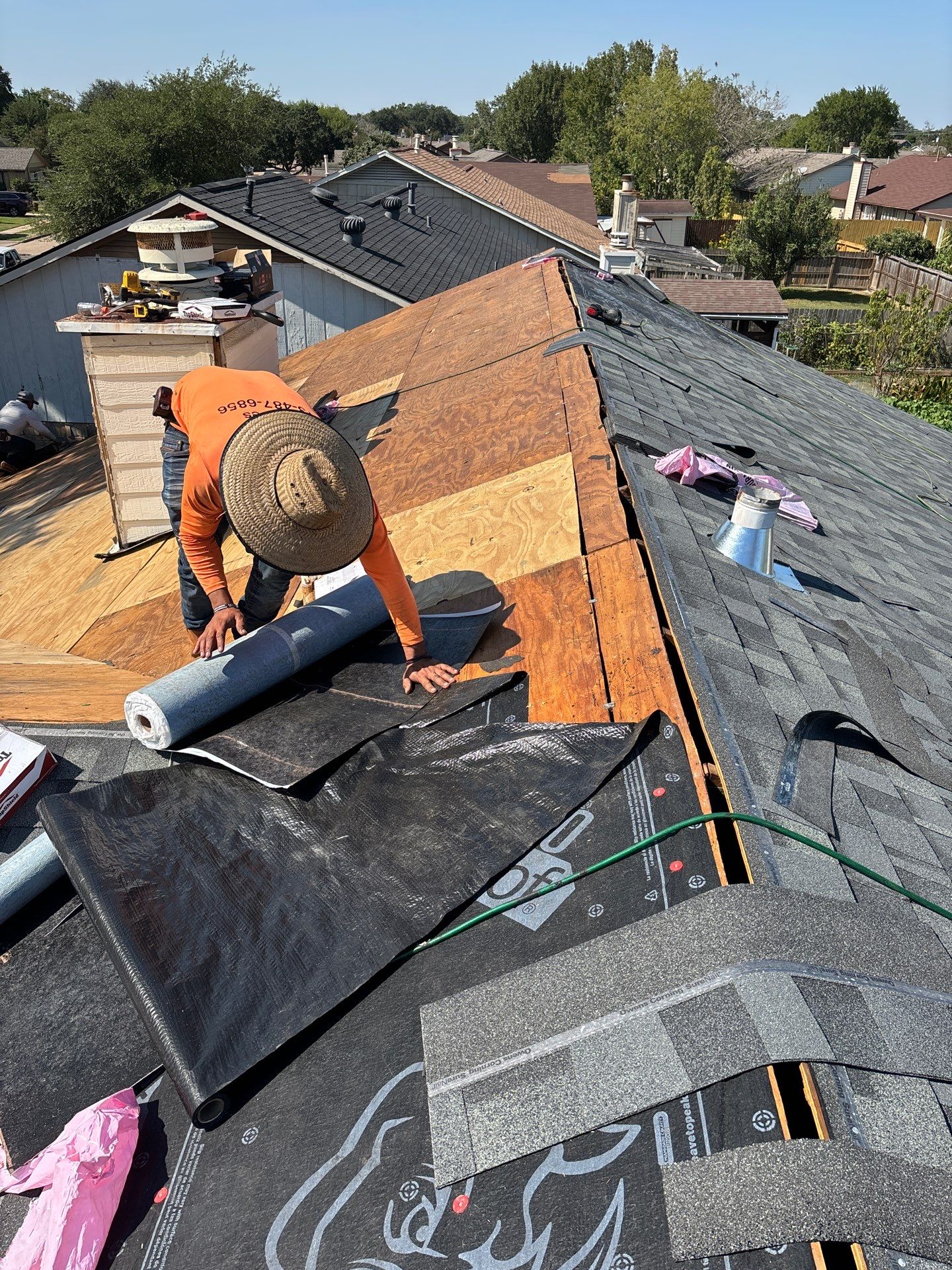 Residential Roofing Repair using Owen's Corning Duration (Lifetime) Shingles by Roof Repair Services LLC