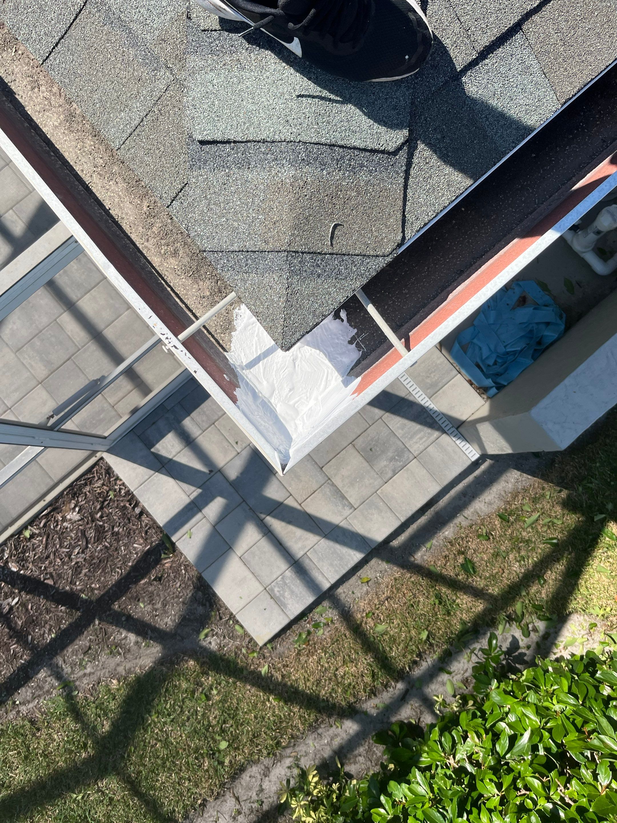 White 6-inch K-Style Gutters in Sarasota FL by Gutter Professor by Gutter Professors