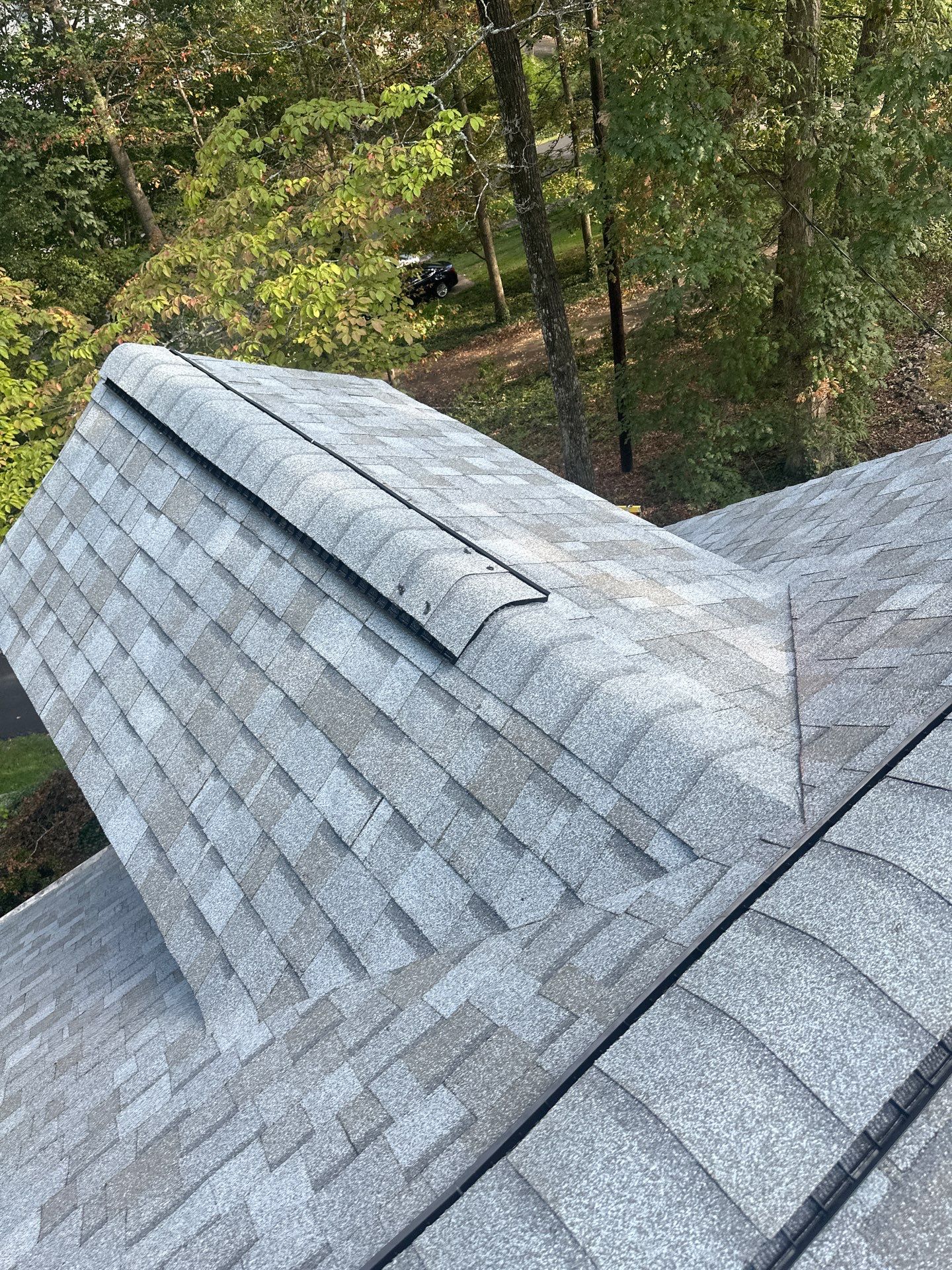 Architectural Shingle Roof Replacement as Part of an Addition by Cade Construction