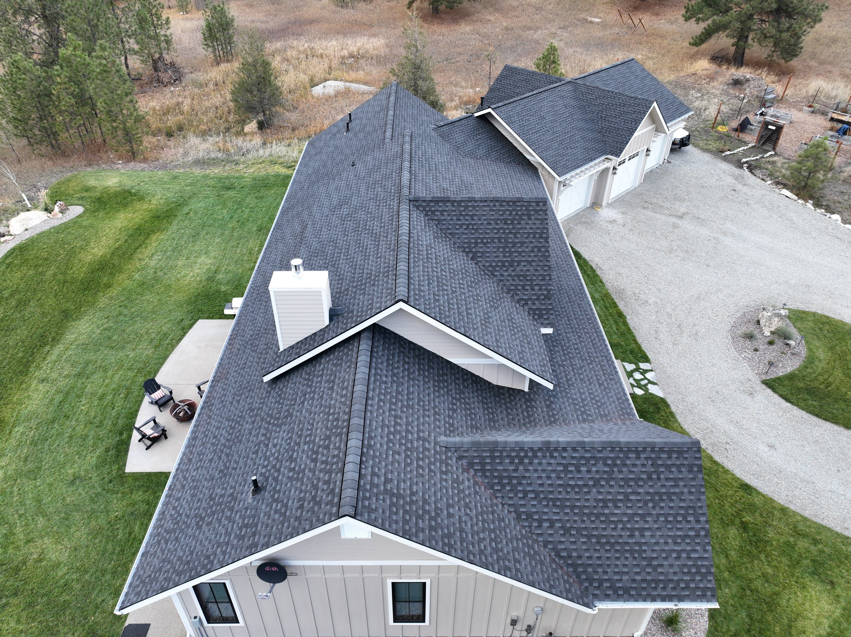 GAF Timberline HDZ - Charcoal - Kalispell, MT  by Montana Roofing Solutions