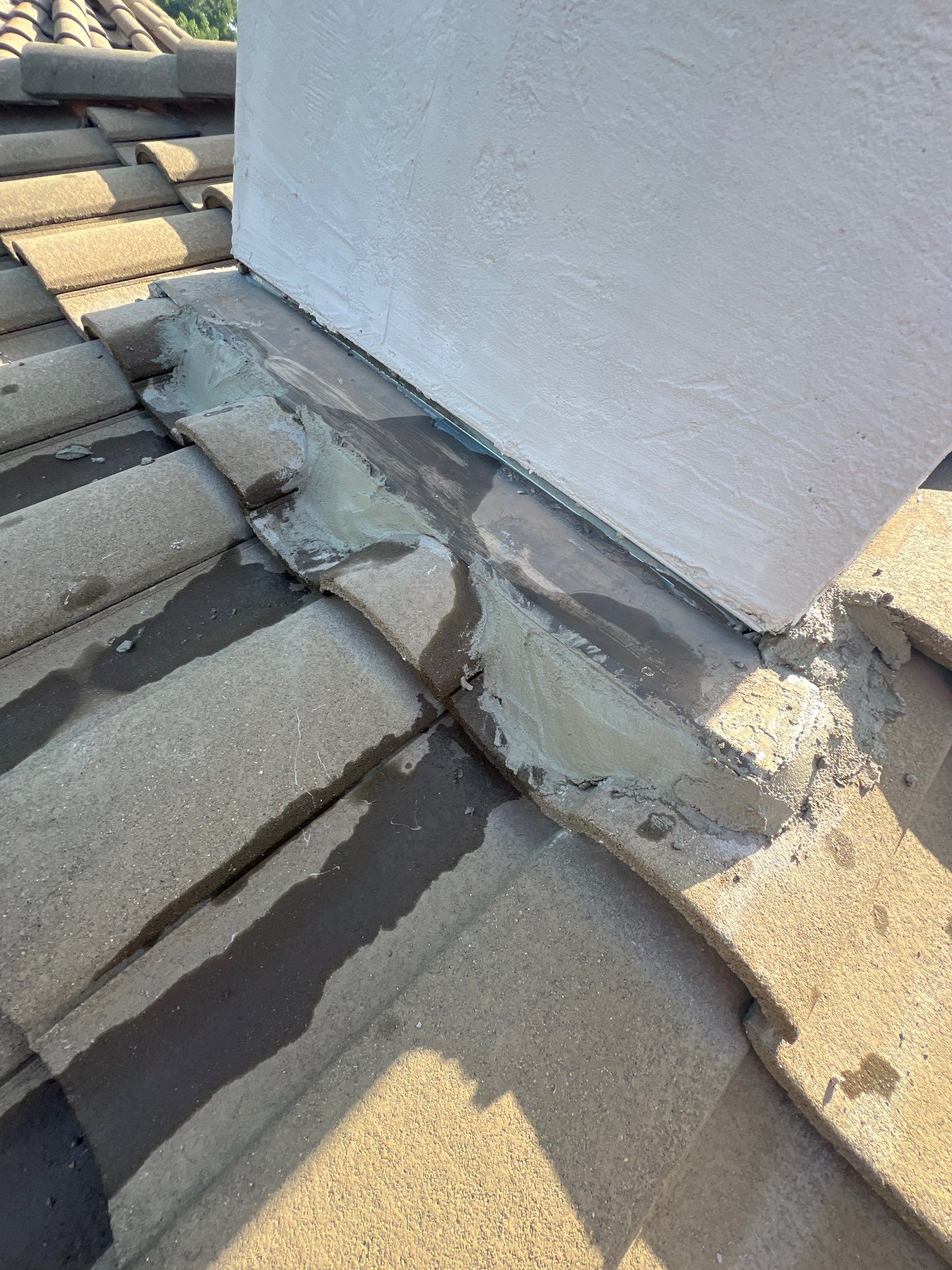 Residential Roofing Repair using tile by Roof Repair Company