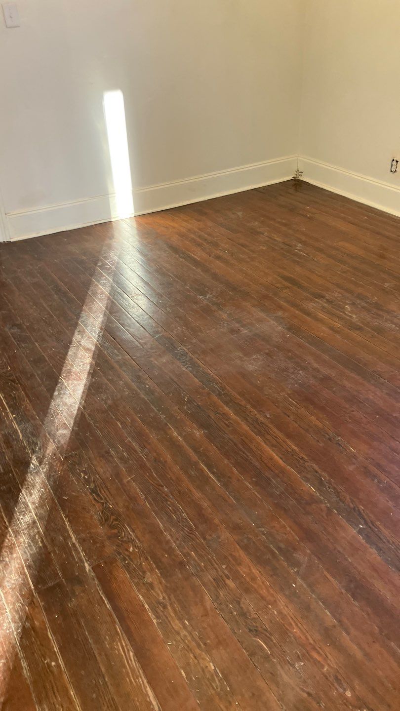 Hardwood Refinish and repair by Footprints Floors of Nashville
