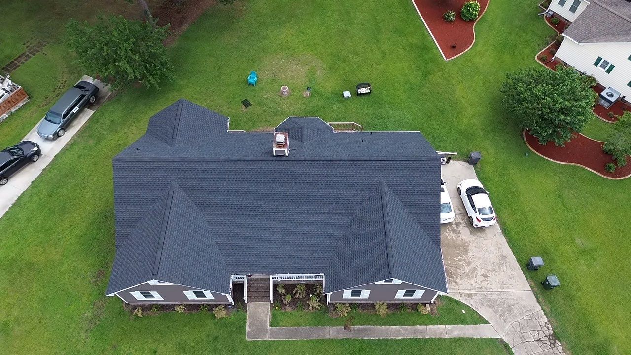GAF HDZ Charcoal by Skybird Roofing